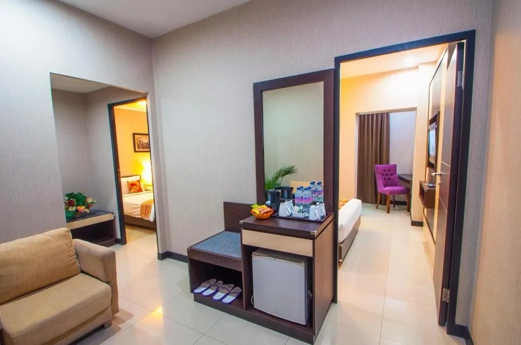 Bed in Daima Hotel Padang