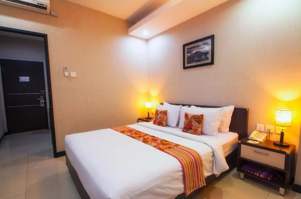 Bed in Daima Hotel Padang