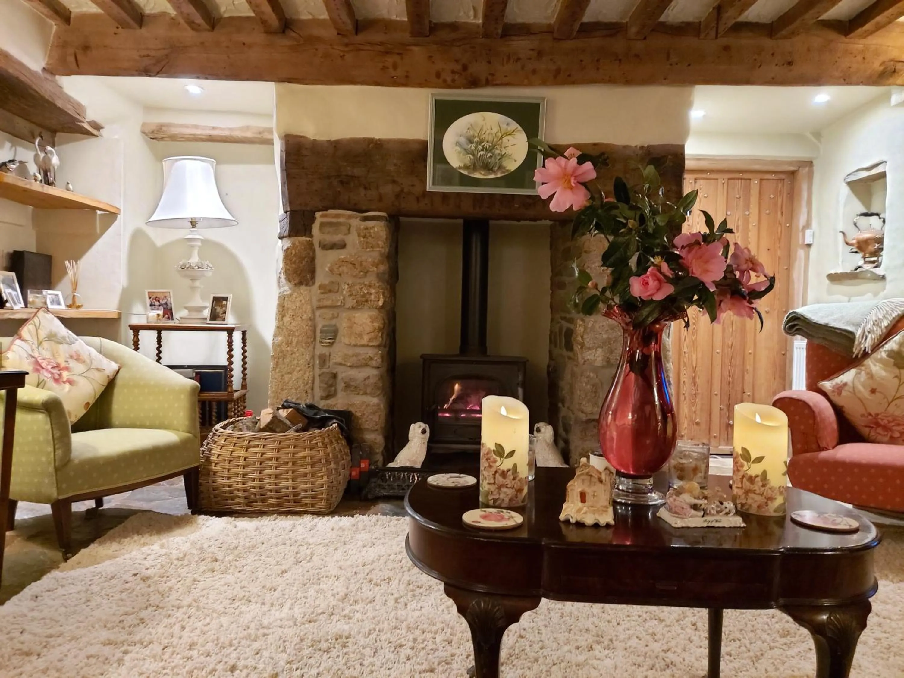 Living room in The Millers Cottage