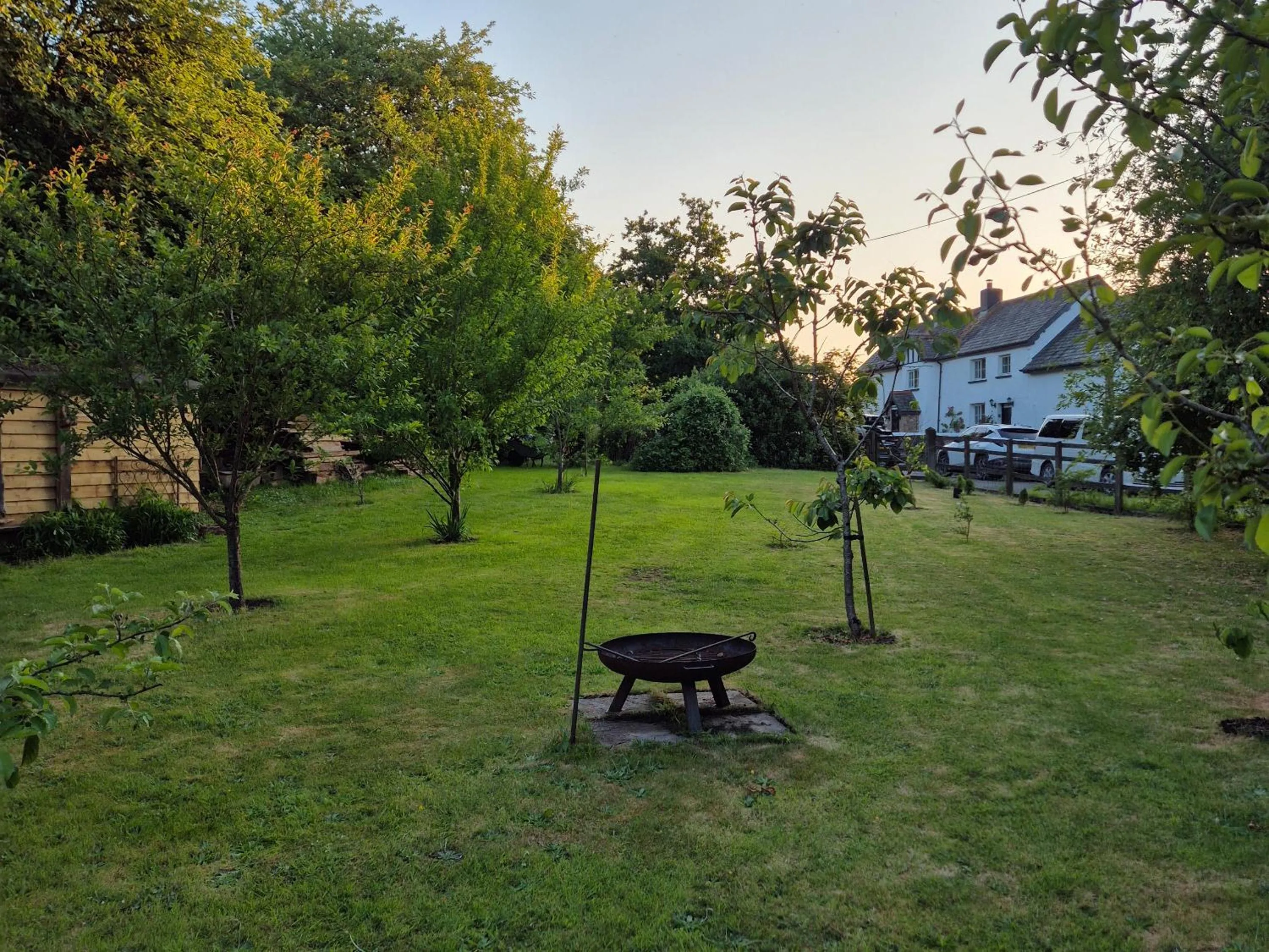 Garden view in The Millers Cottage