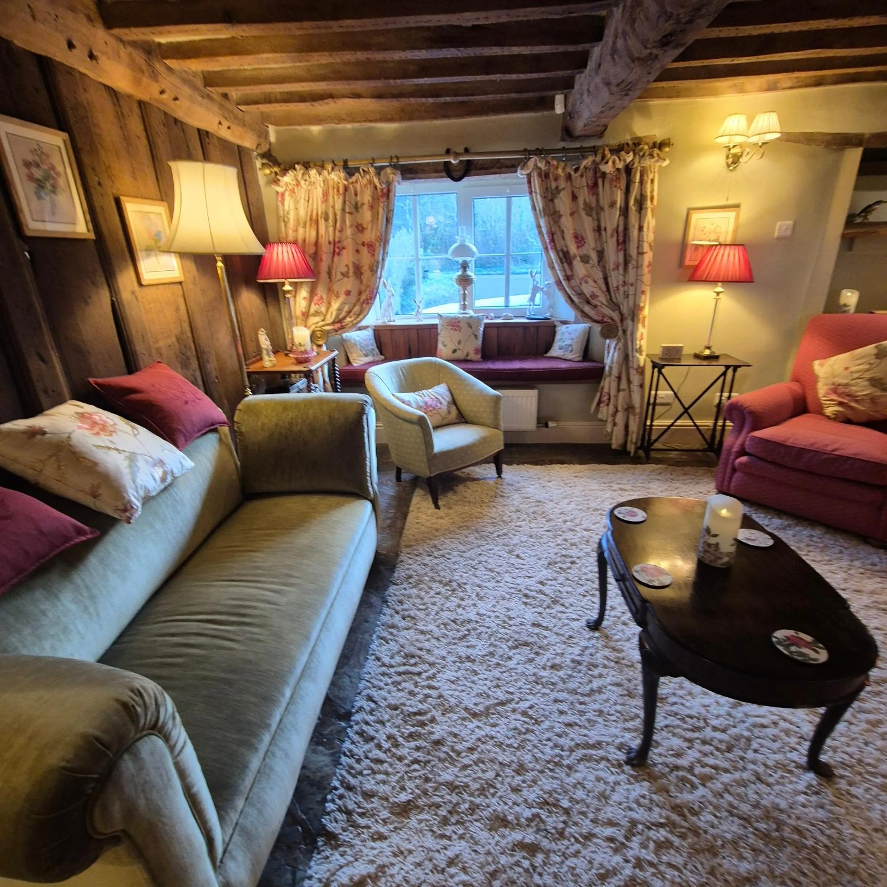 Living room in The Millers Cottage