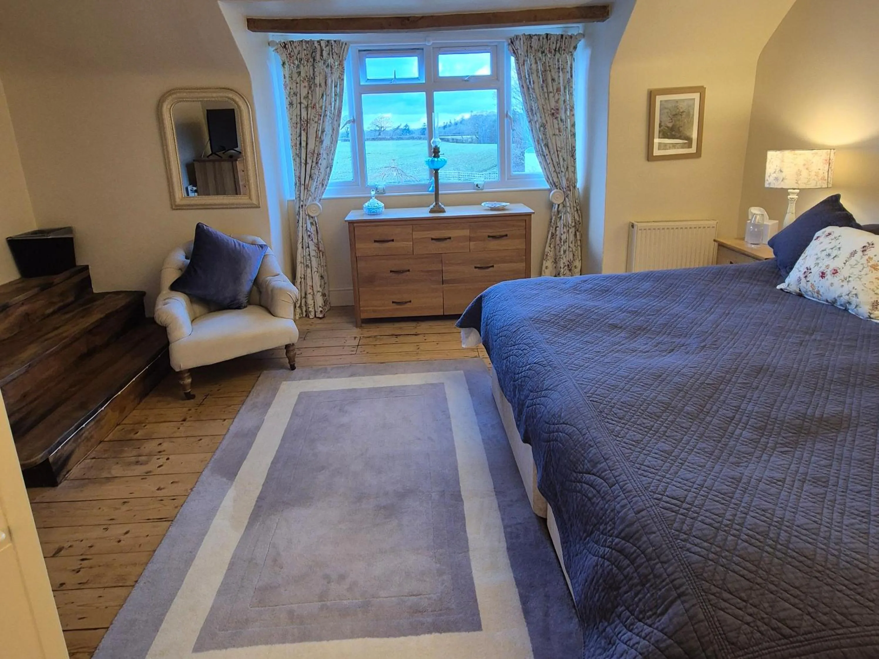 Bedroom, Bed in The Millers Cottage