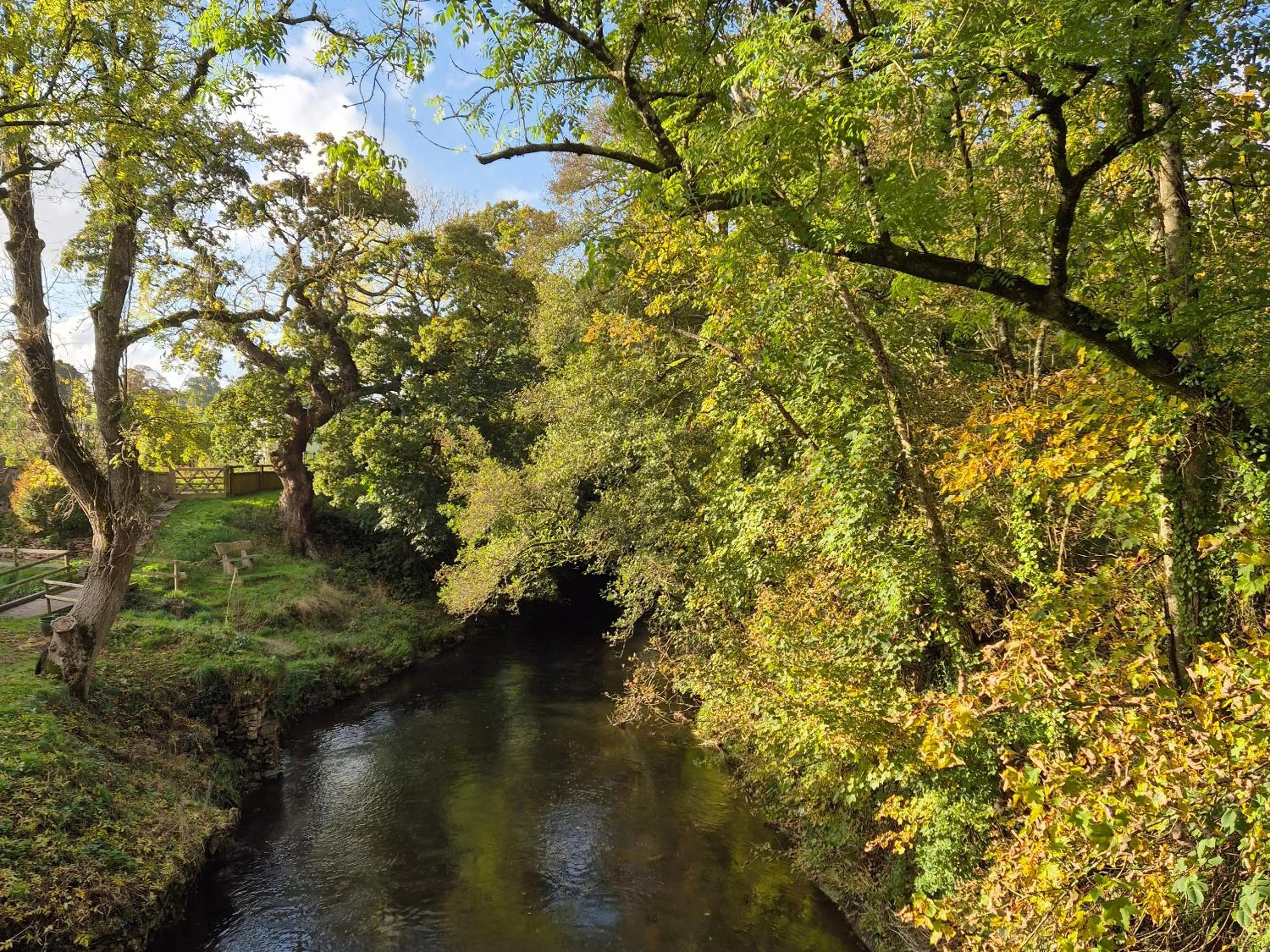 River view in The Millers Cottage