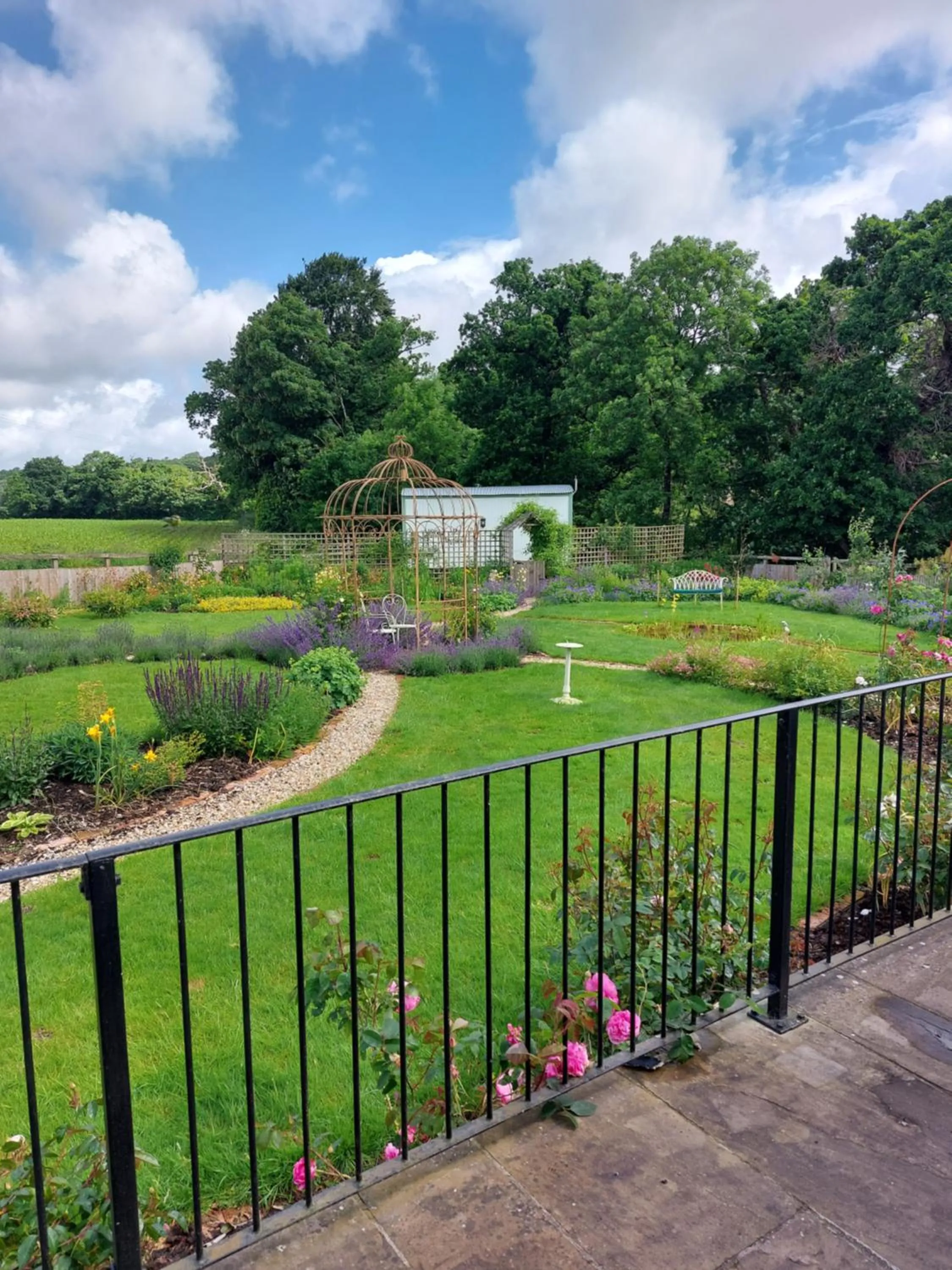 Garden in The Millers Cottage