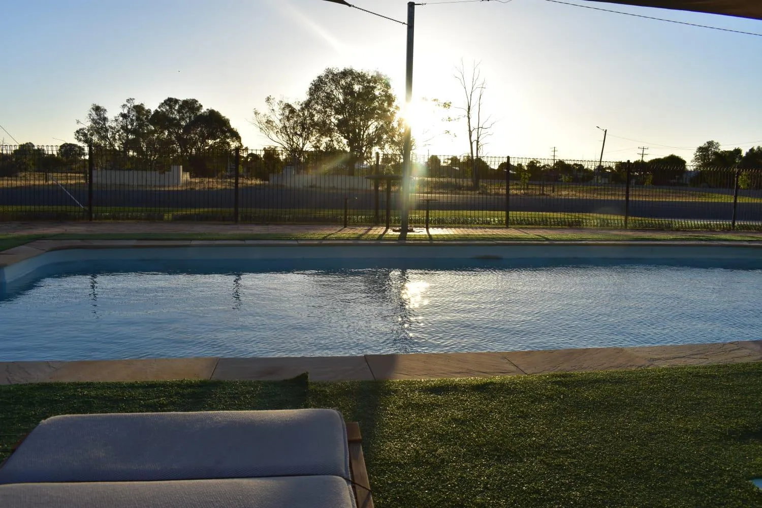 Swimming pool in Riviana Motel