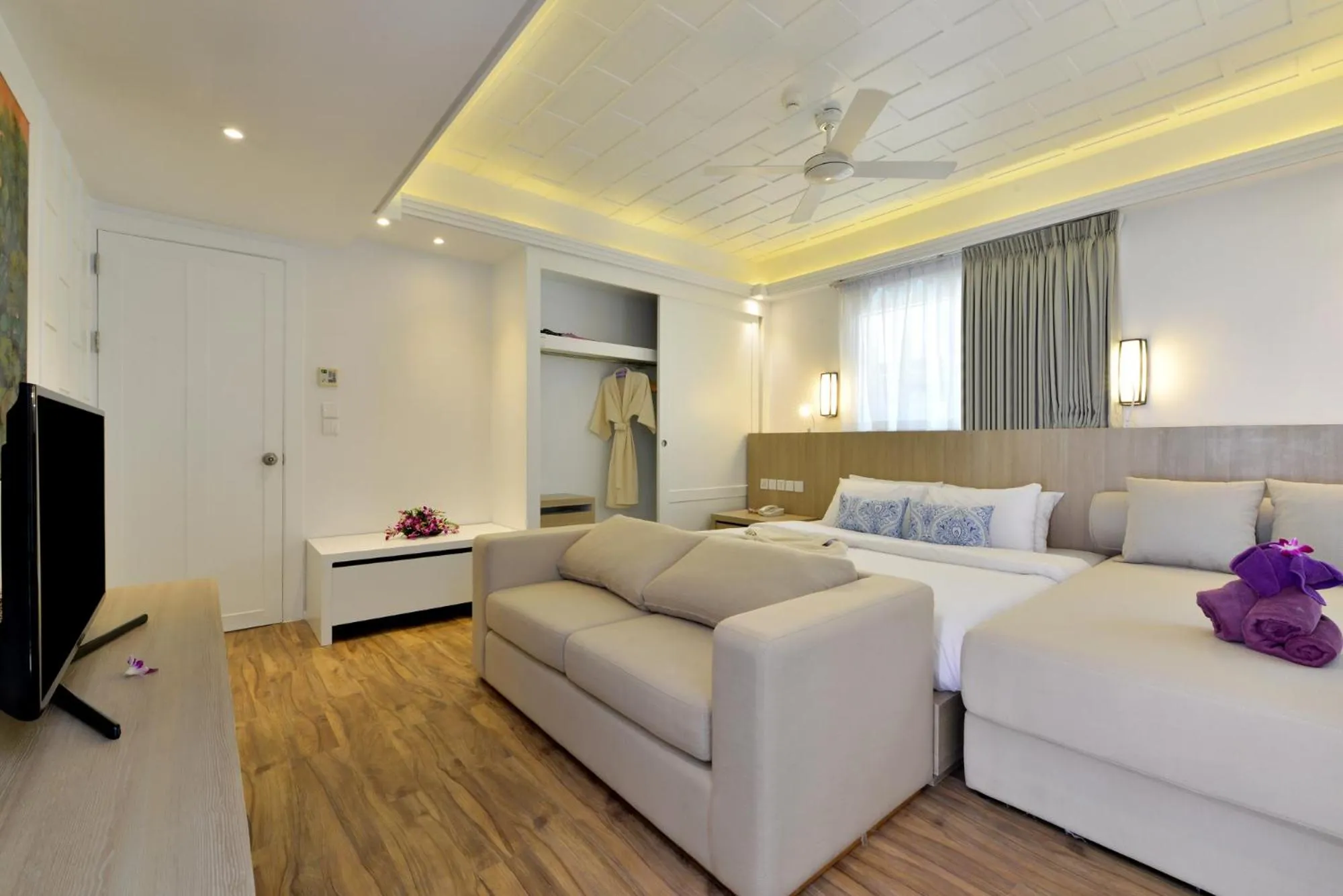 Bedroom in Twin Lotus Resort and Spa - SHA Plus - Adult Only "November - April"