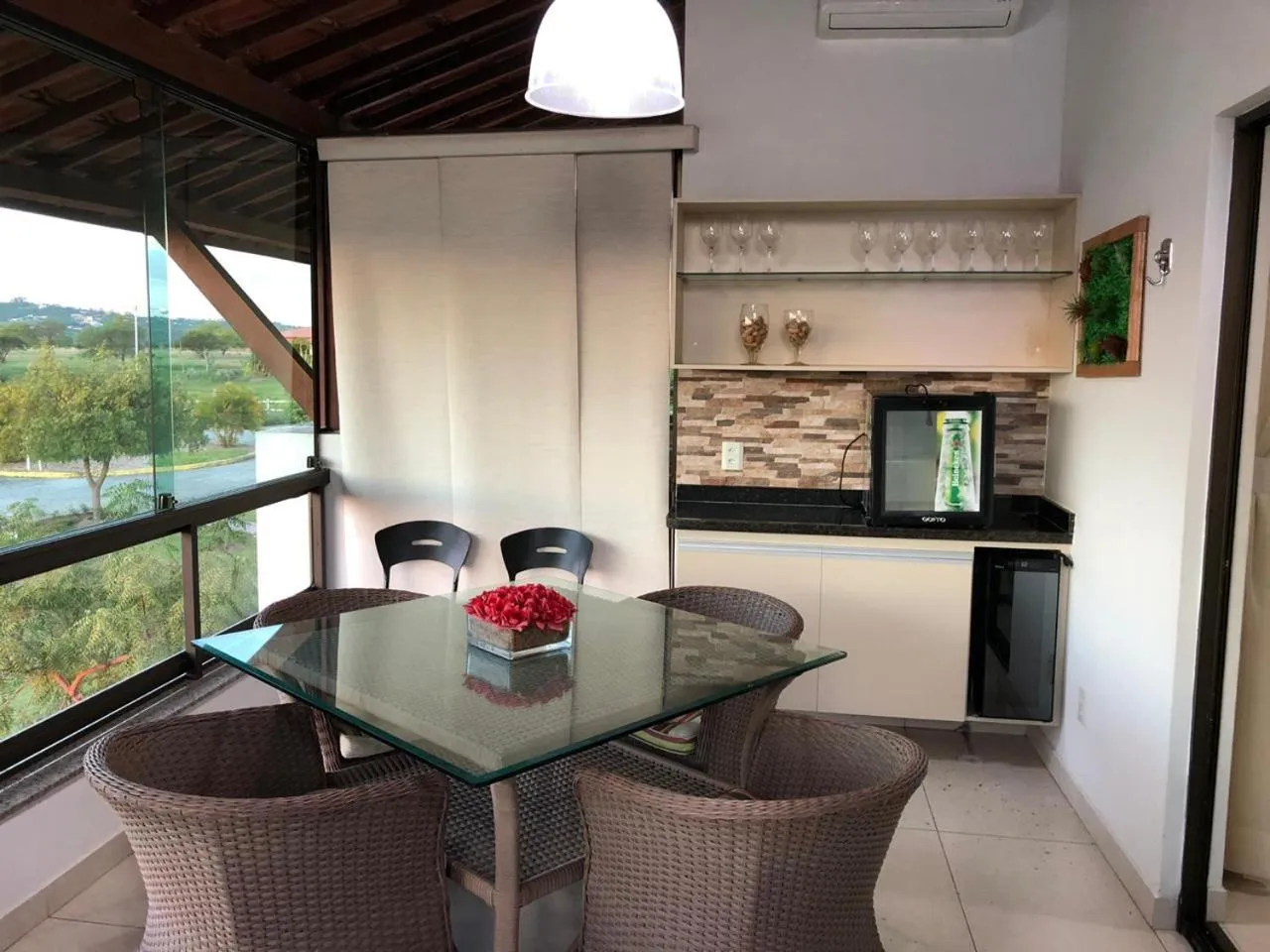 Balcony/Terrace in HOTEL CANARIUS DE GRAVATA - Flat