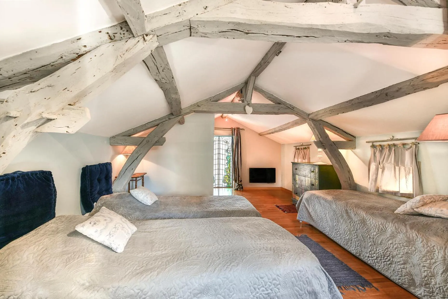 Bedroom, Bed in La Rebière d'Or, B&B et Gîte