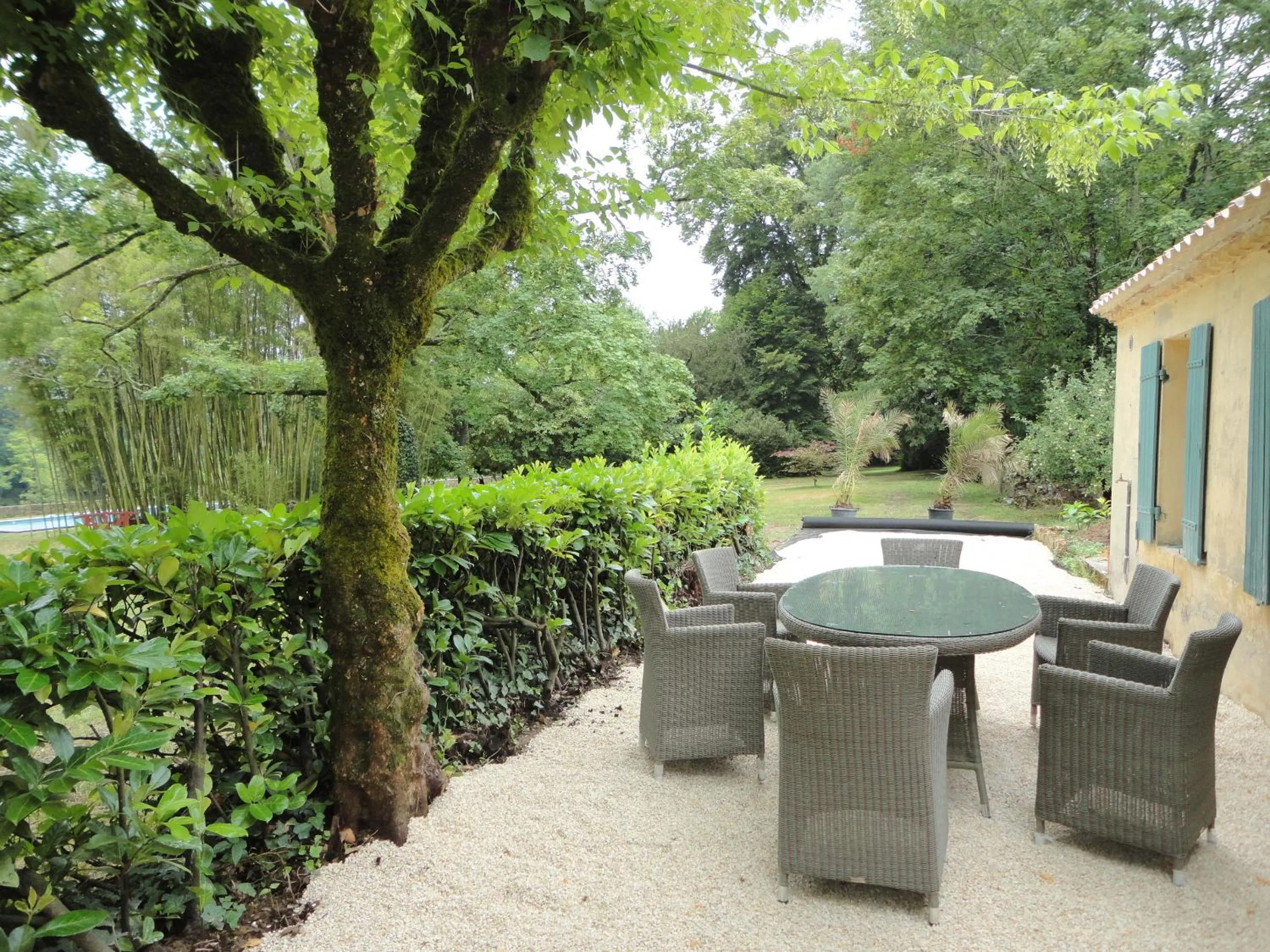 Garden in La Rebière d'Or, B&B et Gîte