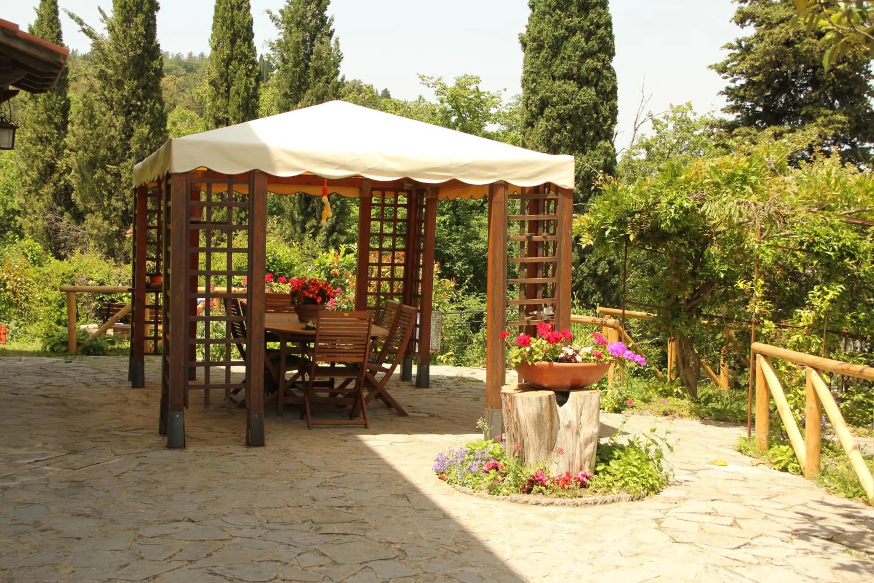 Patio in Casa di Sasso
