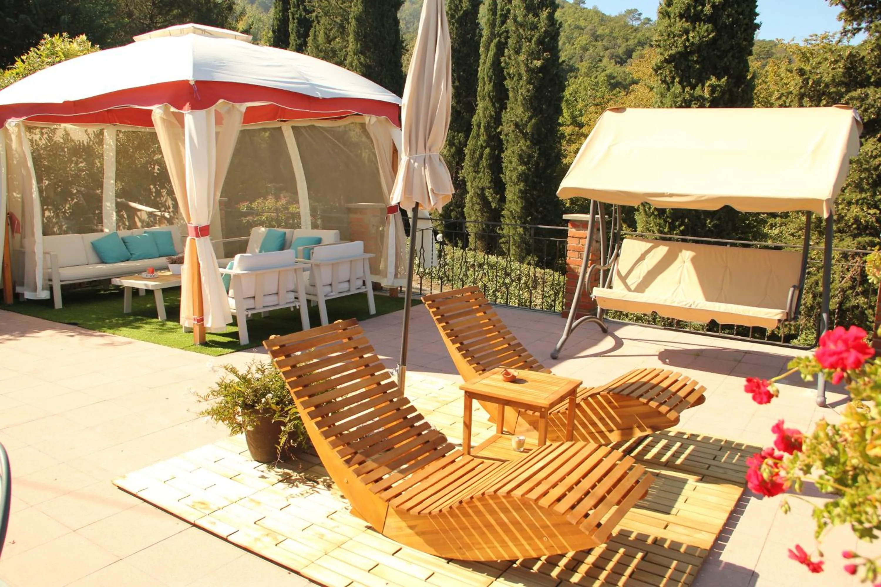 Balcony/Terrace in Casa di Sasso