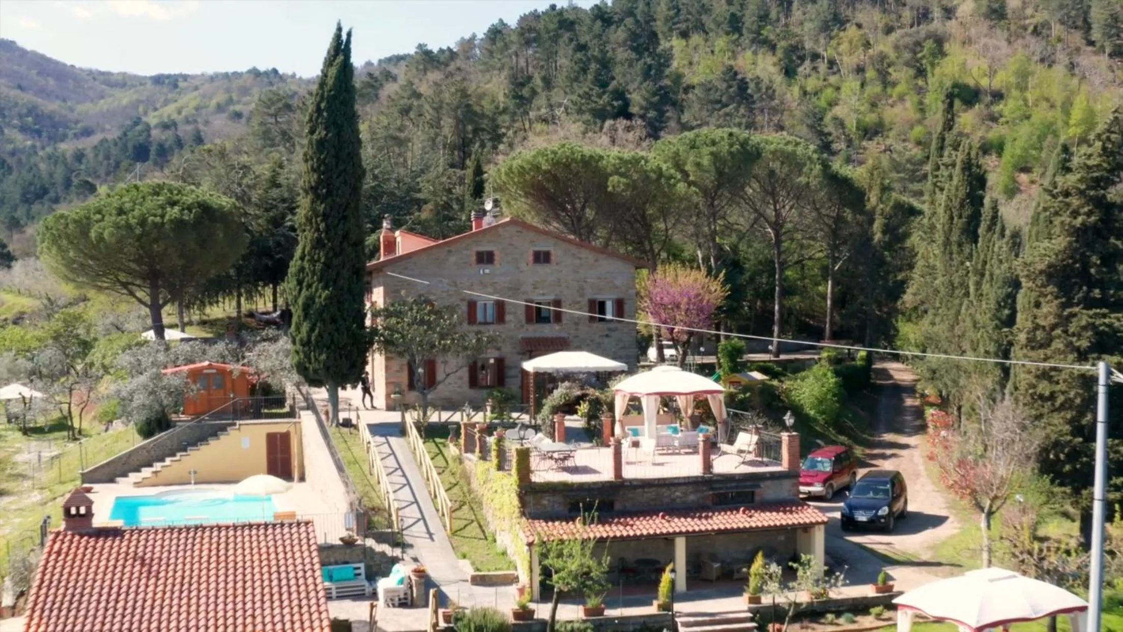 Bird's eye view in Casa di Sasso