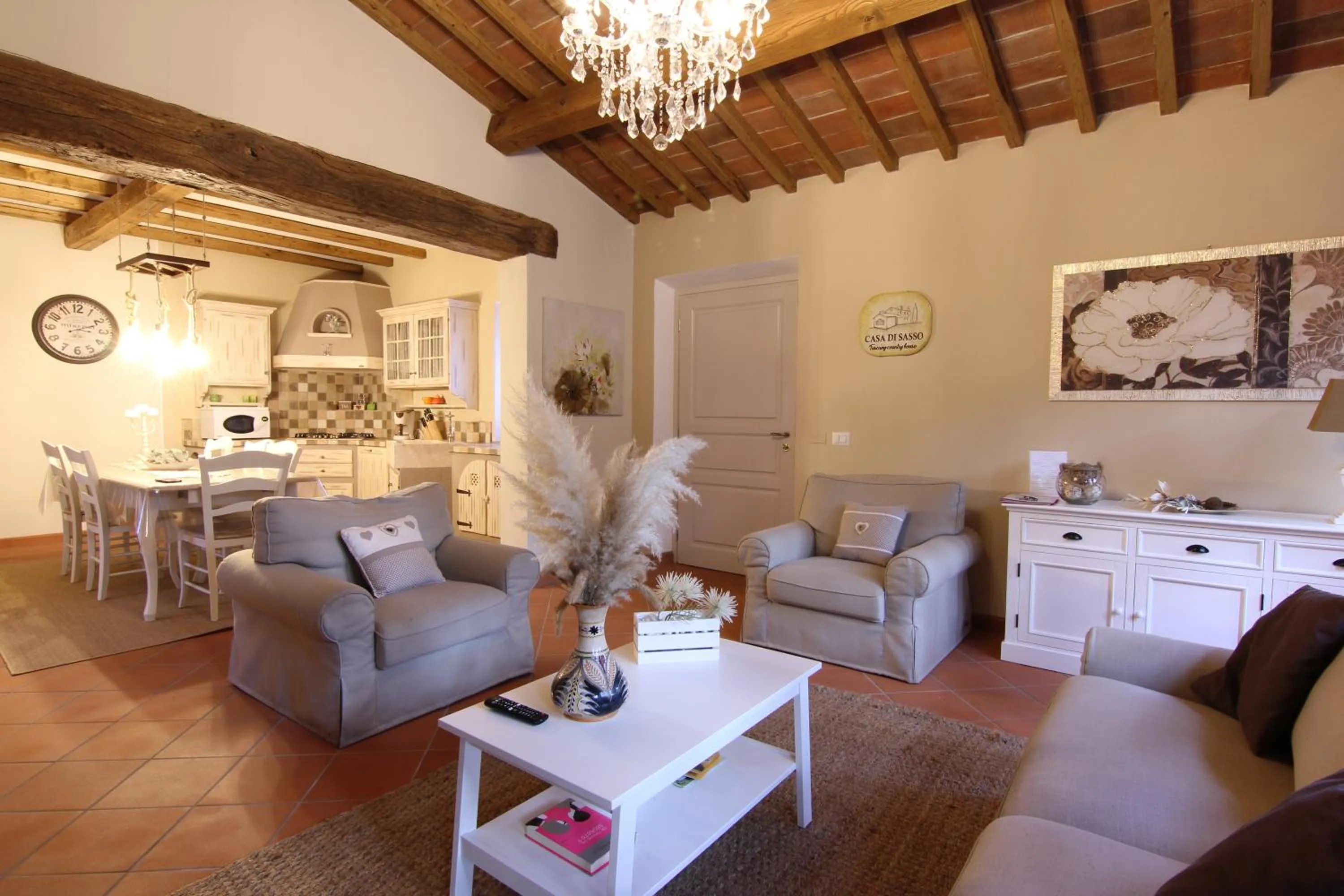 Living room in Casa di Sasso