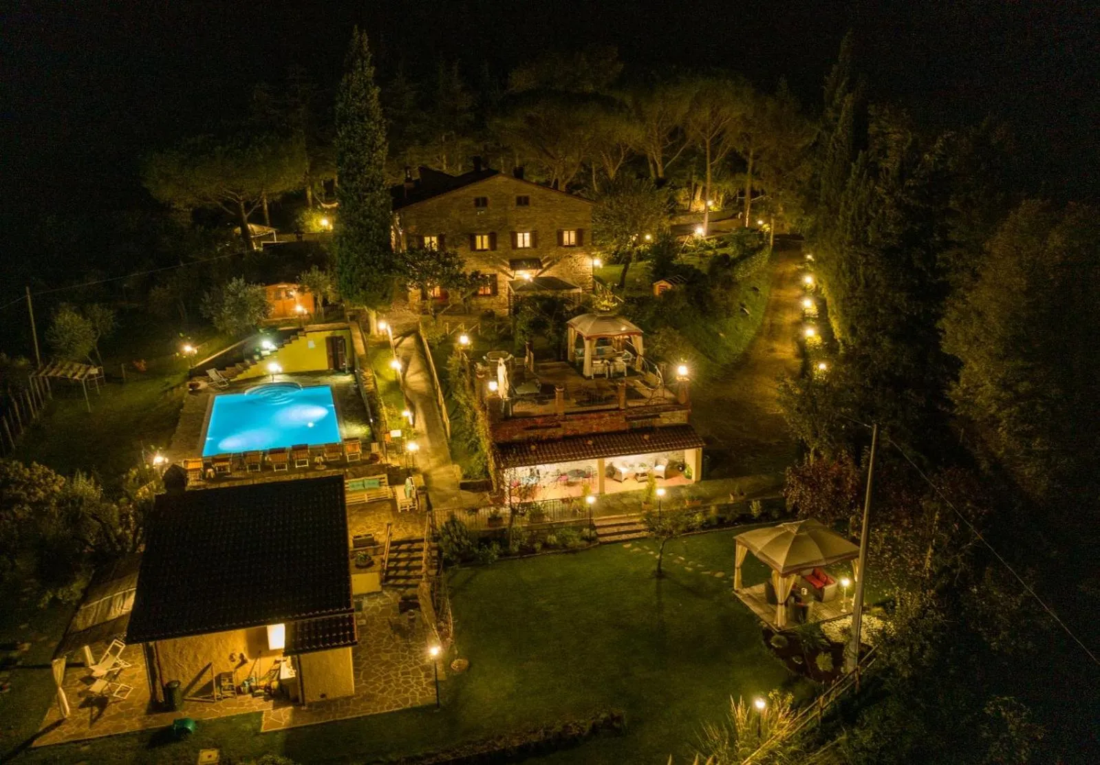 Bird's eye view in Casa di Sasso