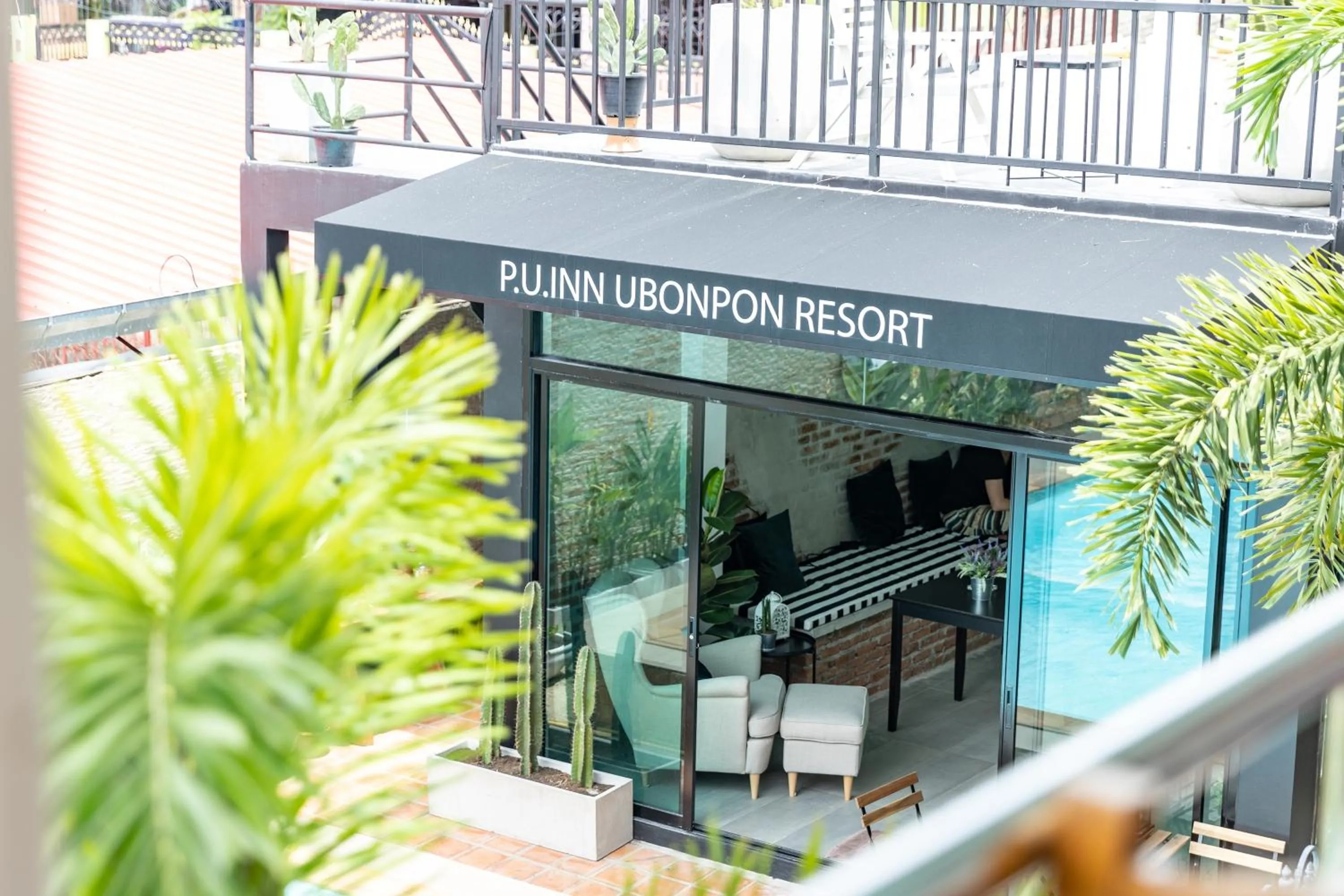 Facade/entrance in P.U. Inn Resort