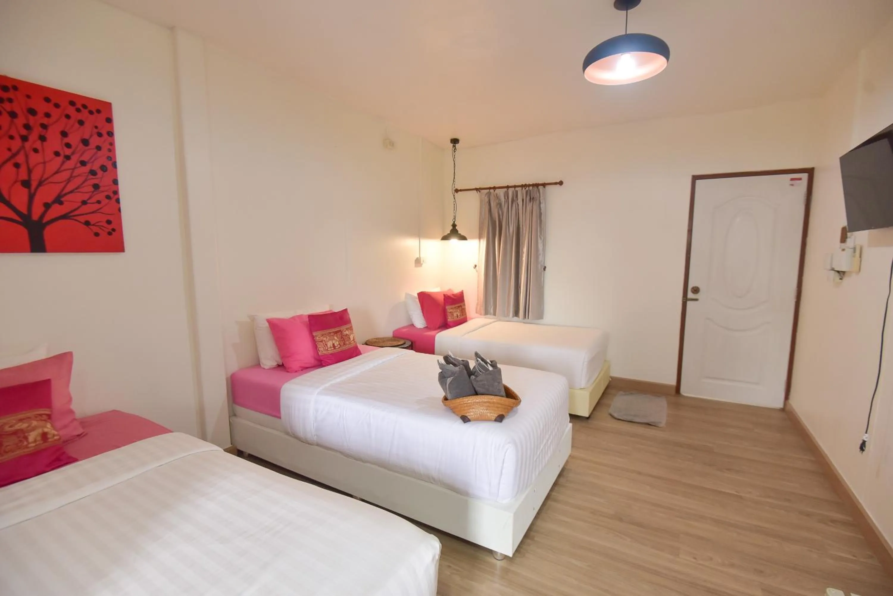 Bed in P.U. Inn Resort