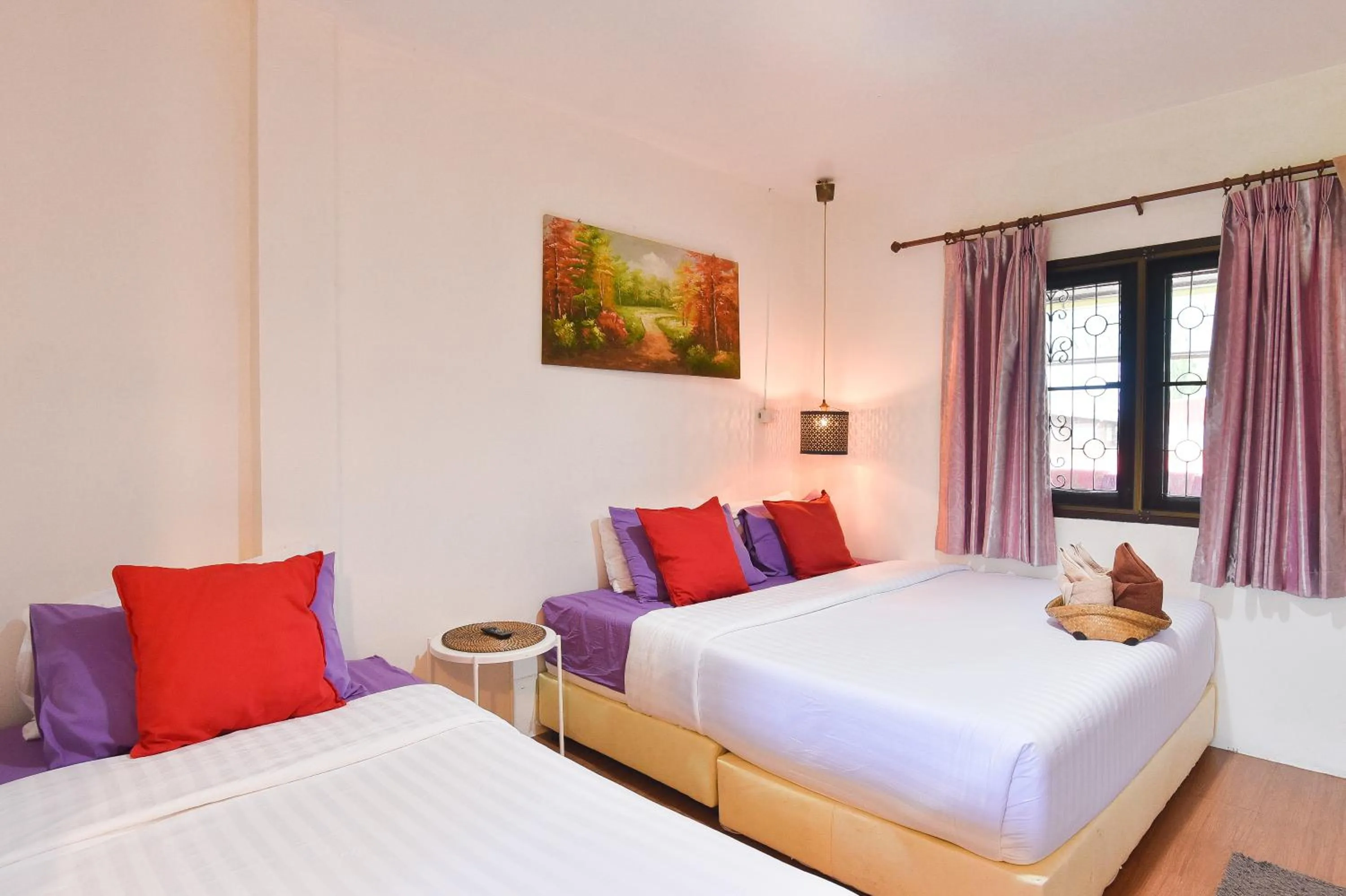 Bed in P.U. Inn Resort