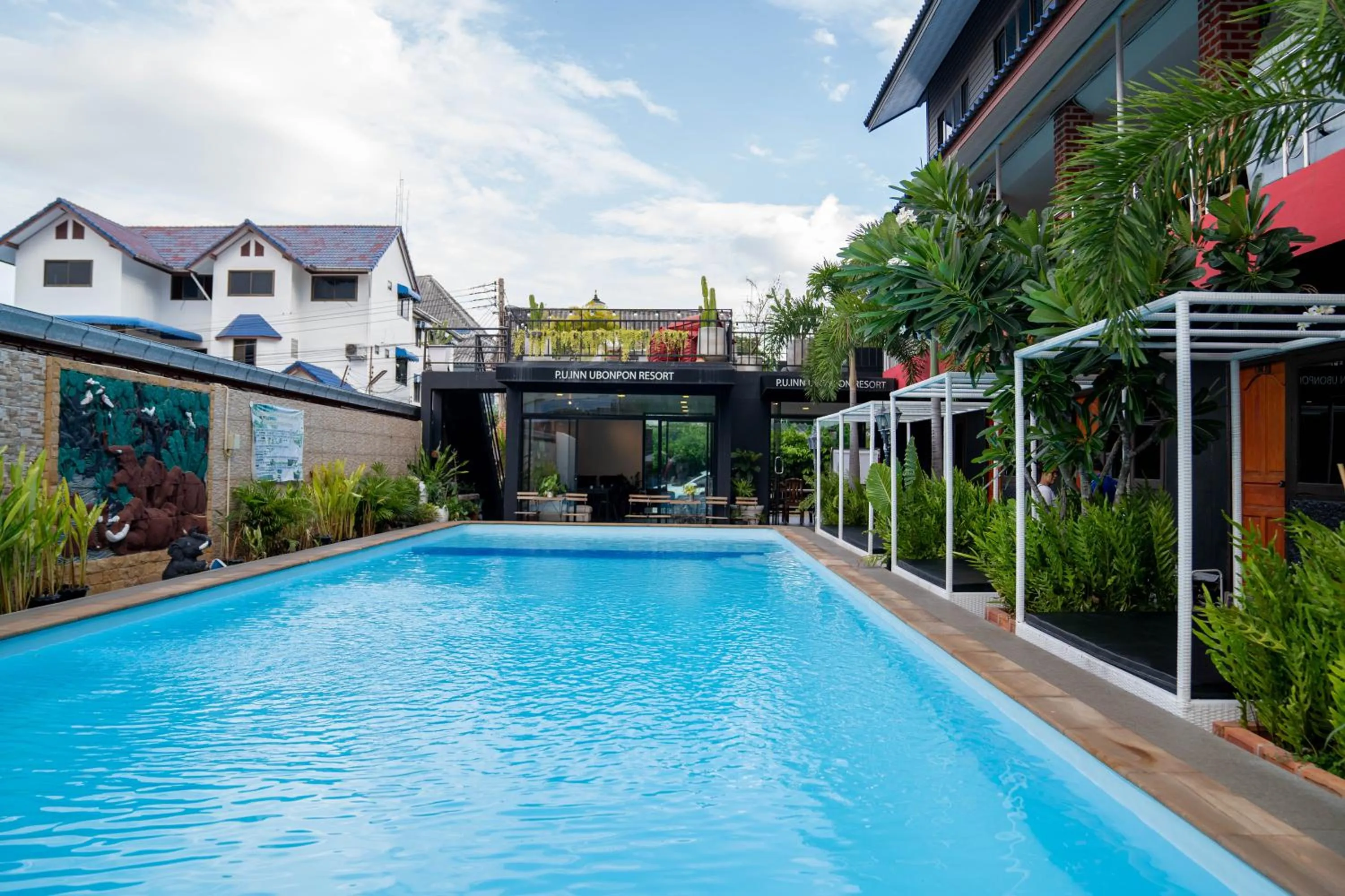 Swimming pool in P.U. Inn Resort