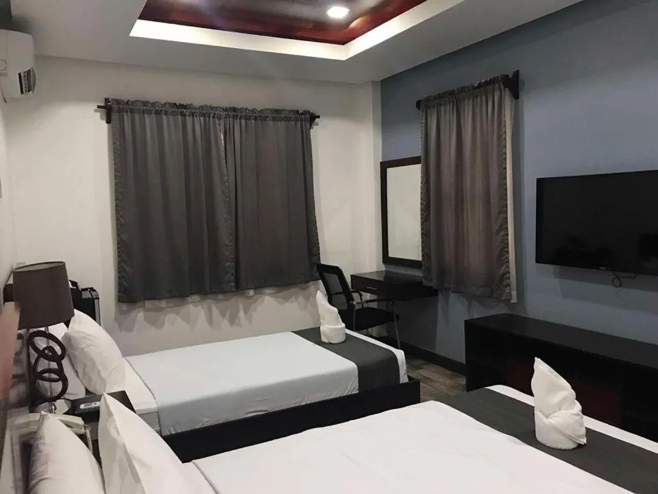 Bed in Hotel Gabriella