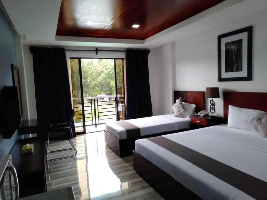 Bed in Hotel Gabriella