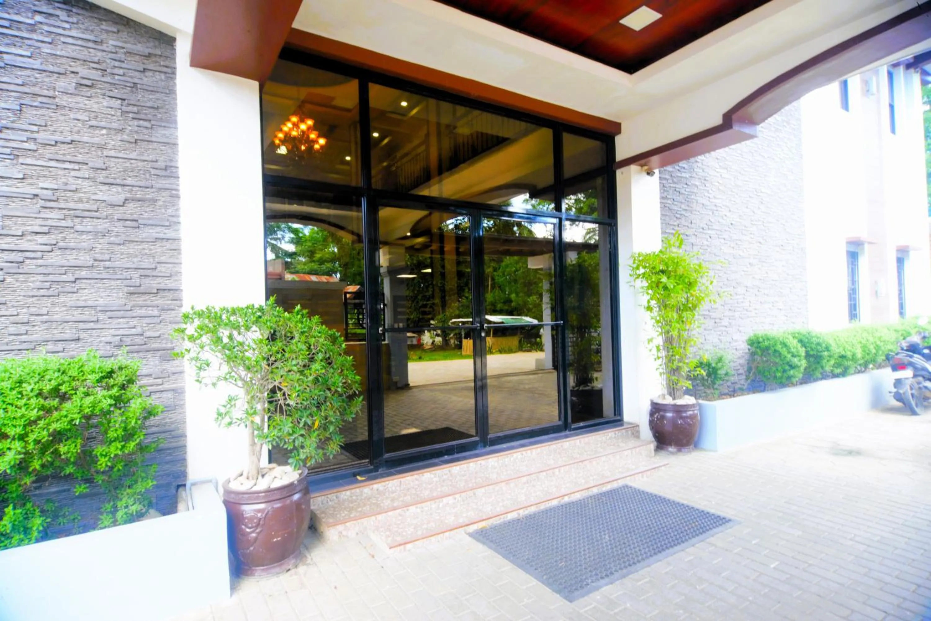 Facade/entrance in Hotel Gabriella
