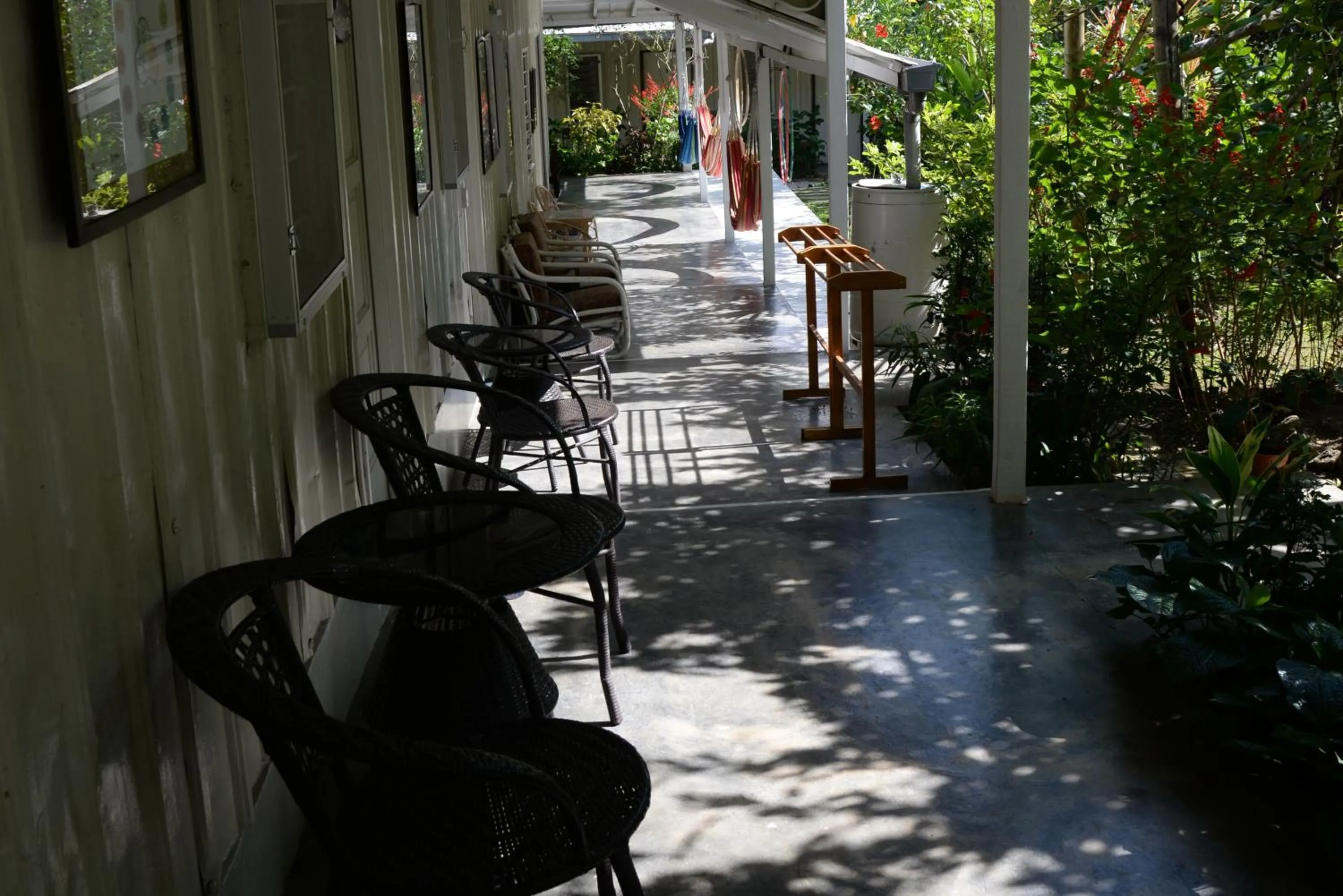 Patio in Moonriver Lodge