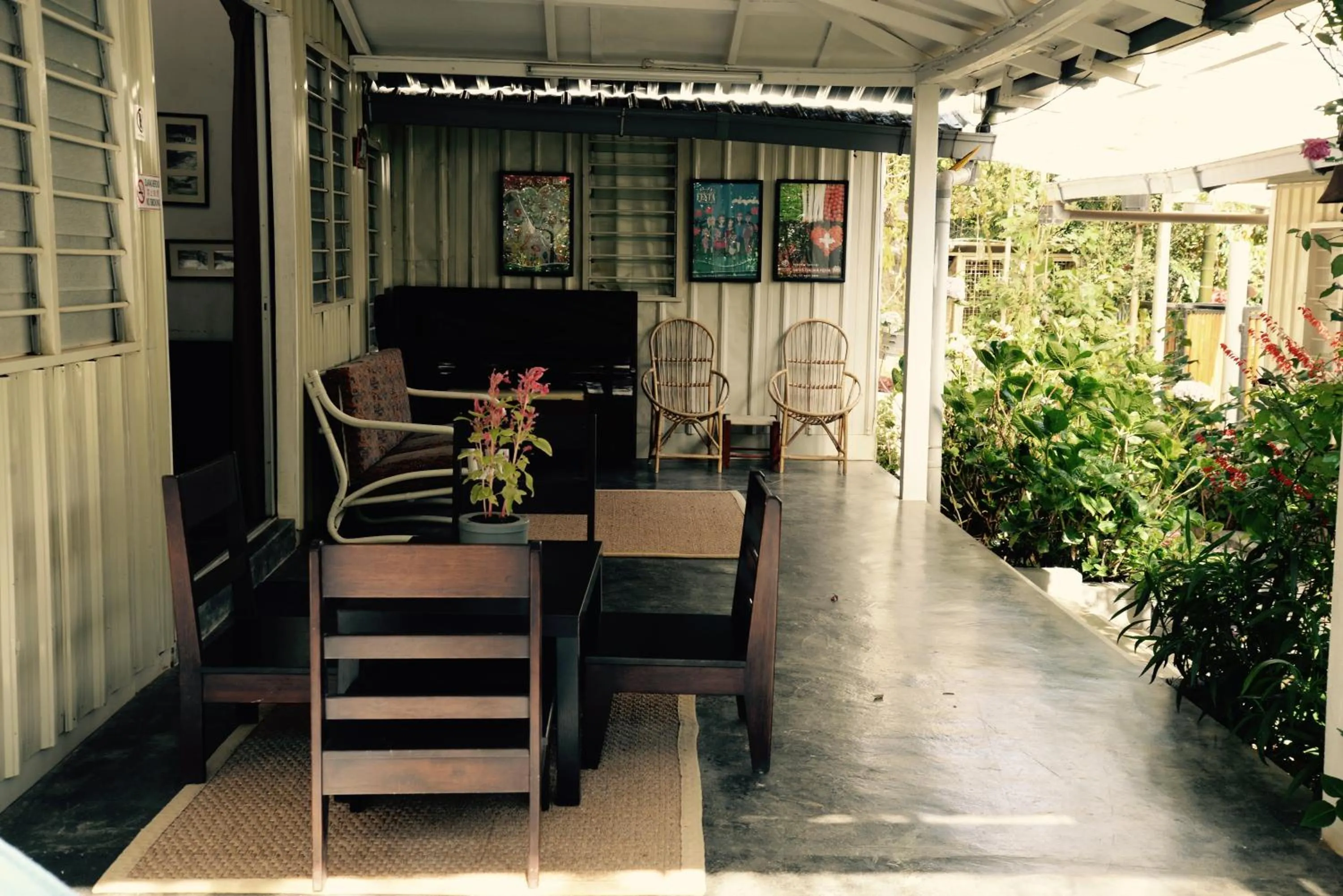 Patio in Moonriver Lodge