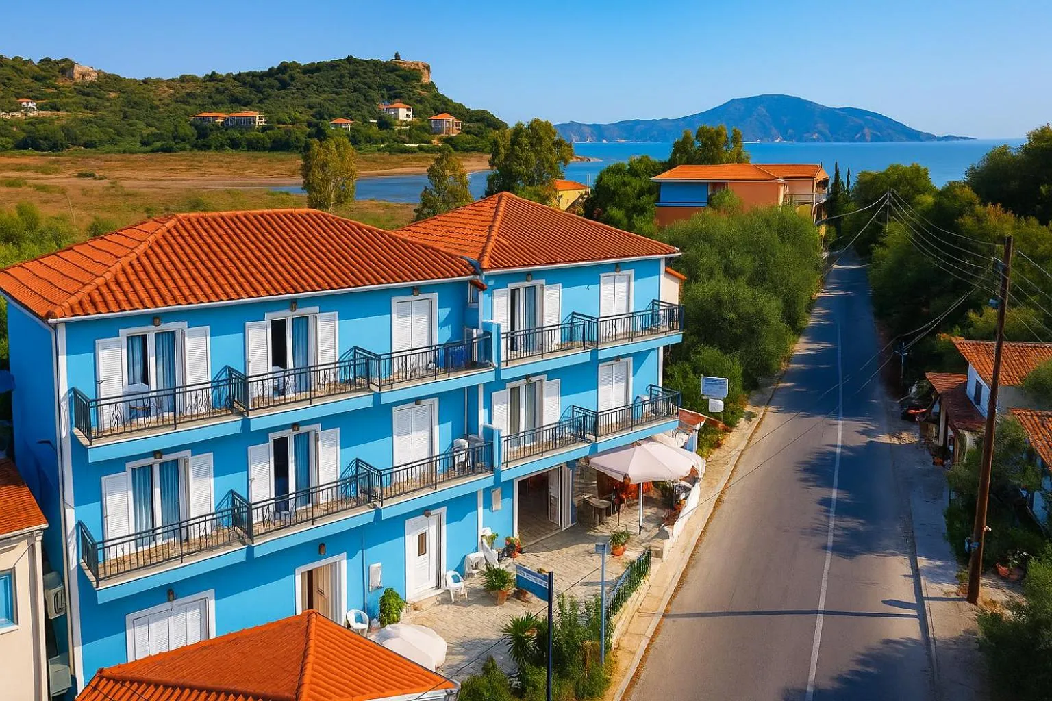 Property building in Blue Lake Holiday Homes - Keri Summer Escape