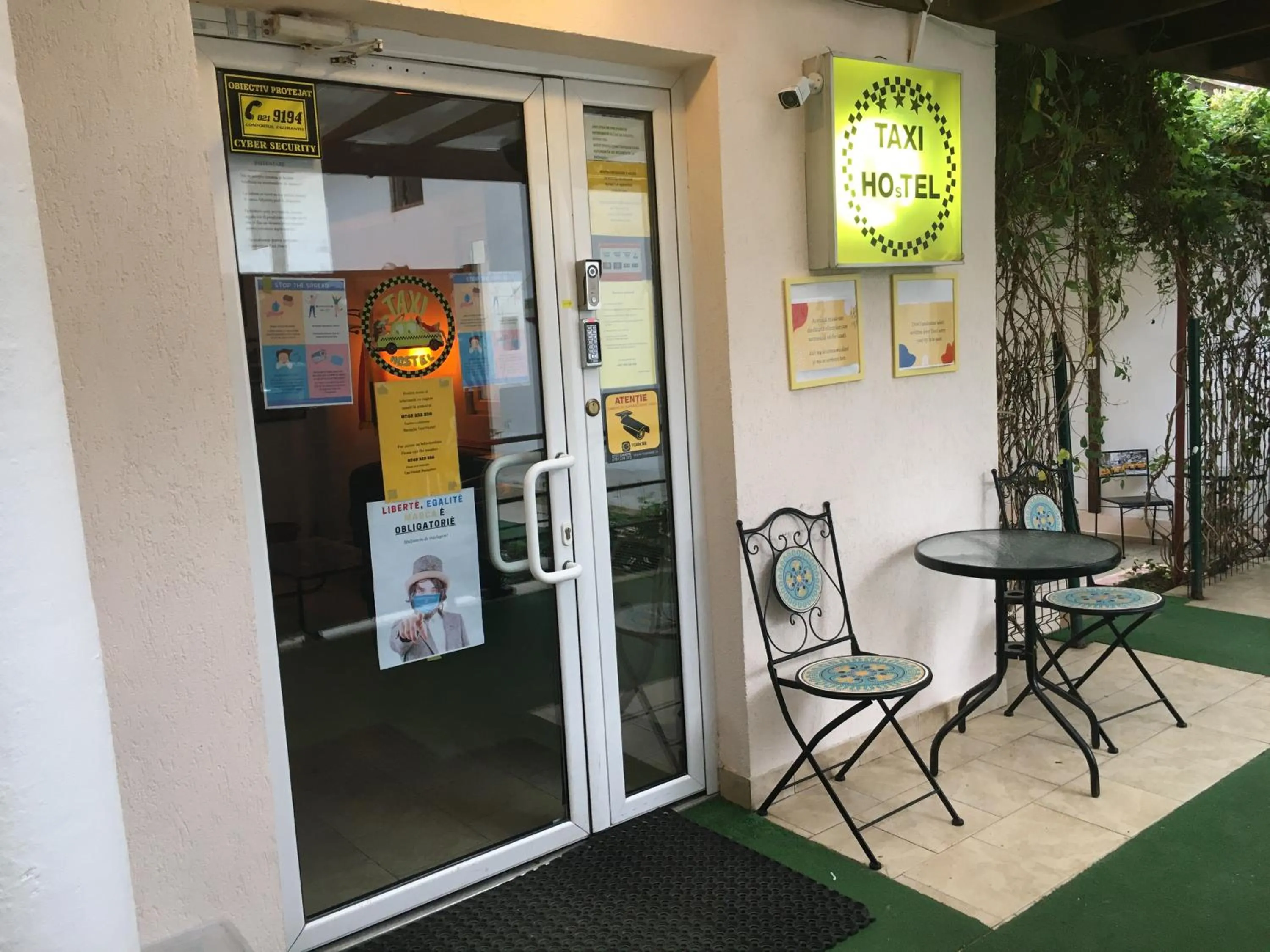 Property building in Taxi Hostel