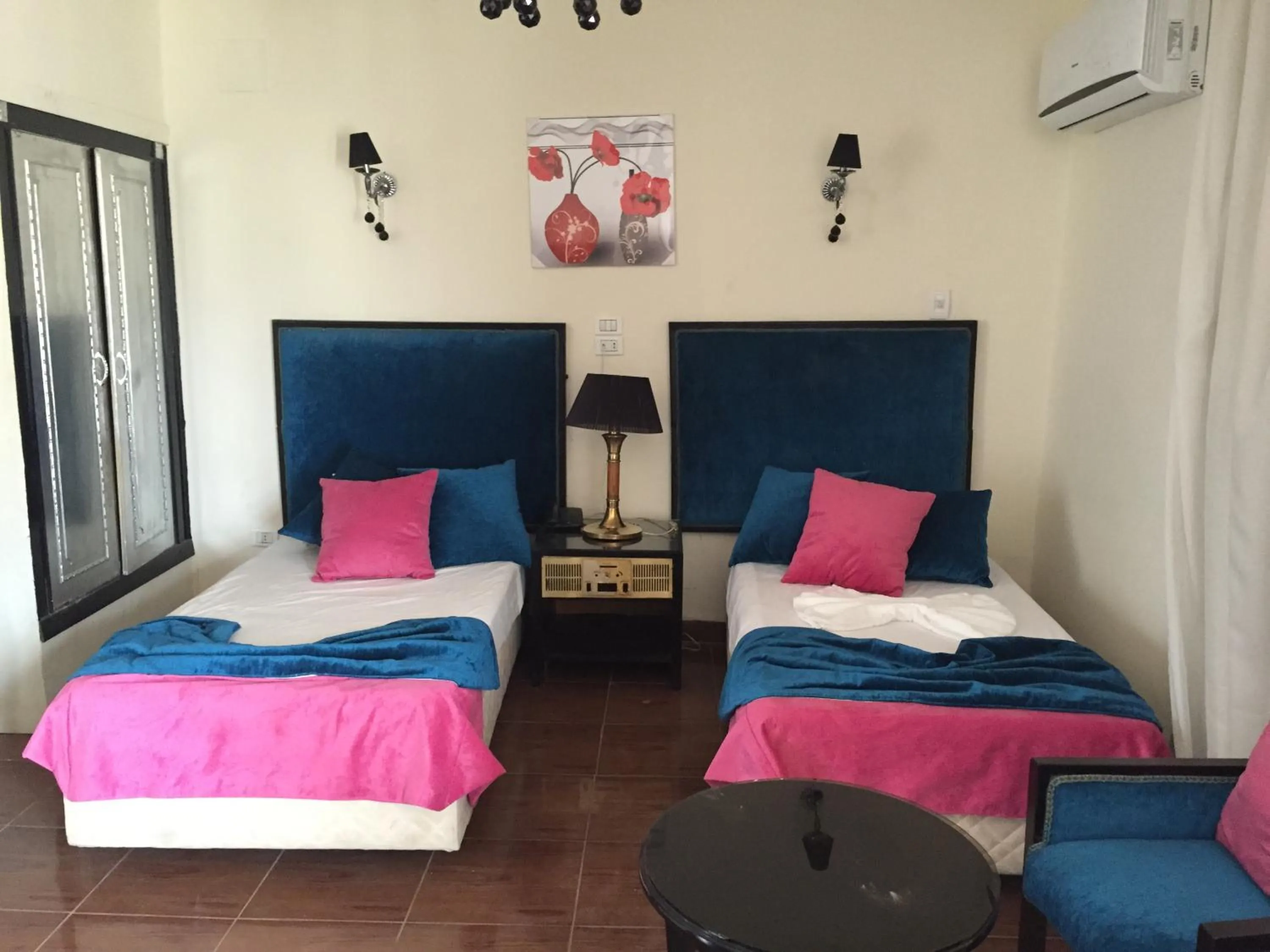 Bed in Indiana Hotel