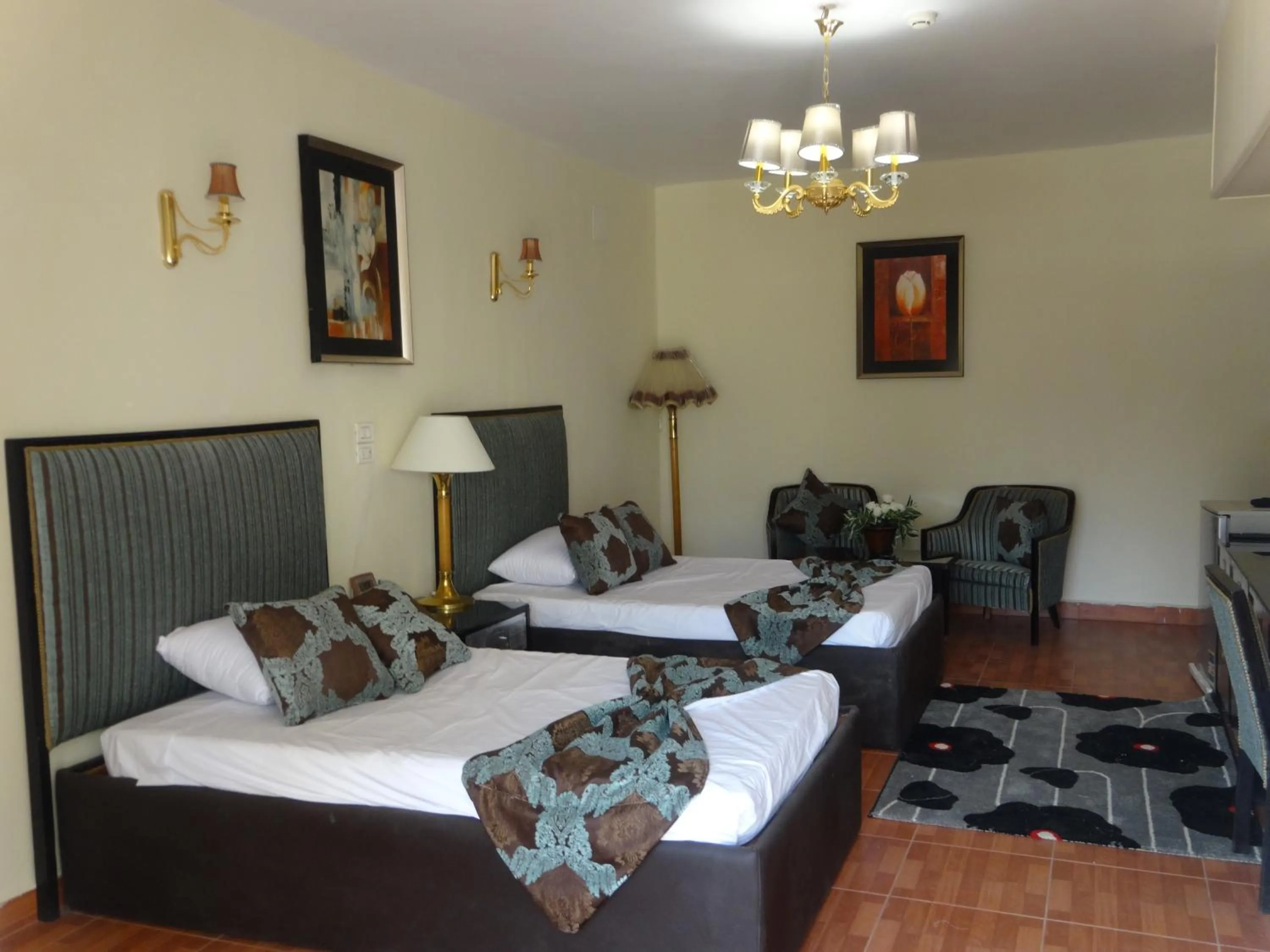 Bed in Indiana Hotel