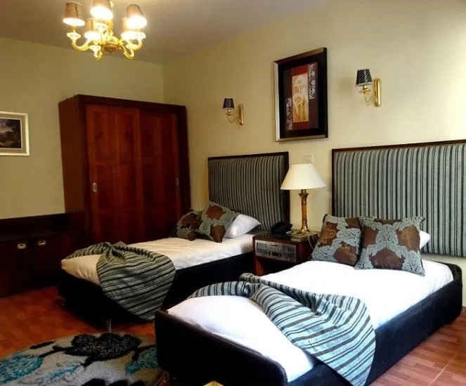 Bed in Indiana Hotel