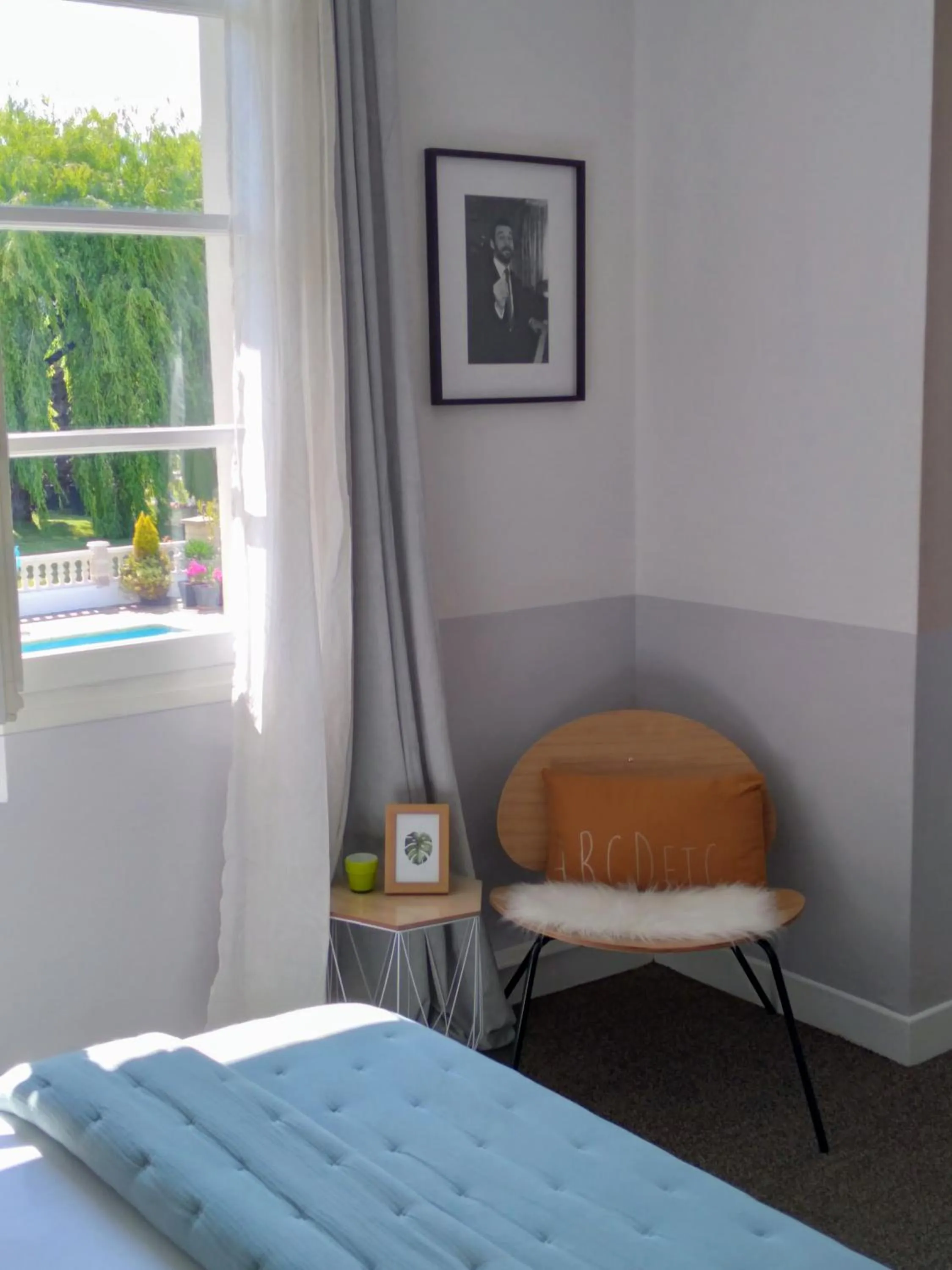 Bedroom in Hôtel Camou