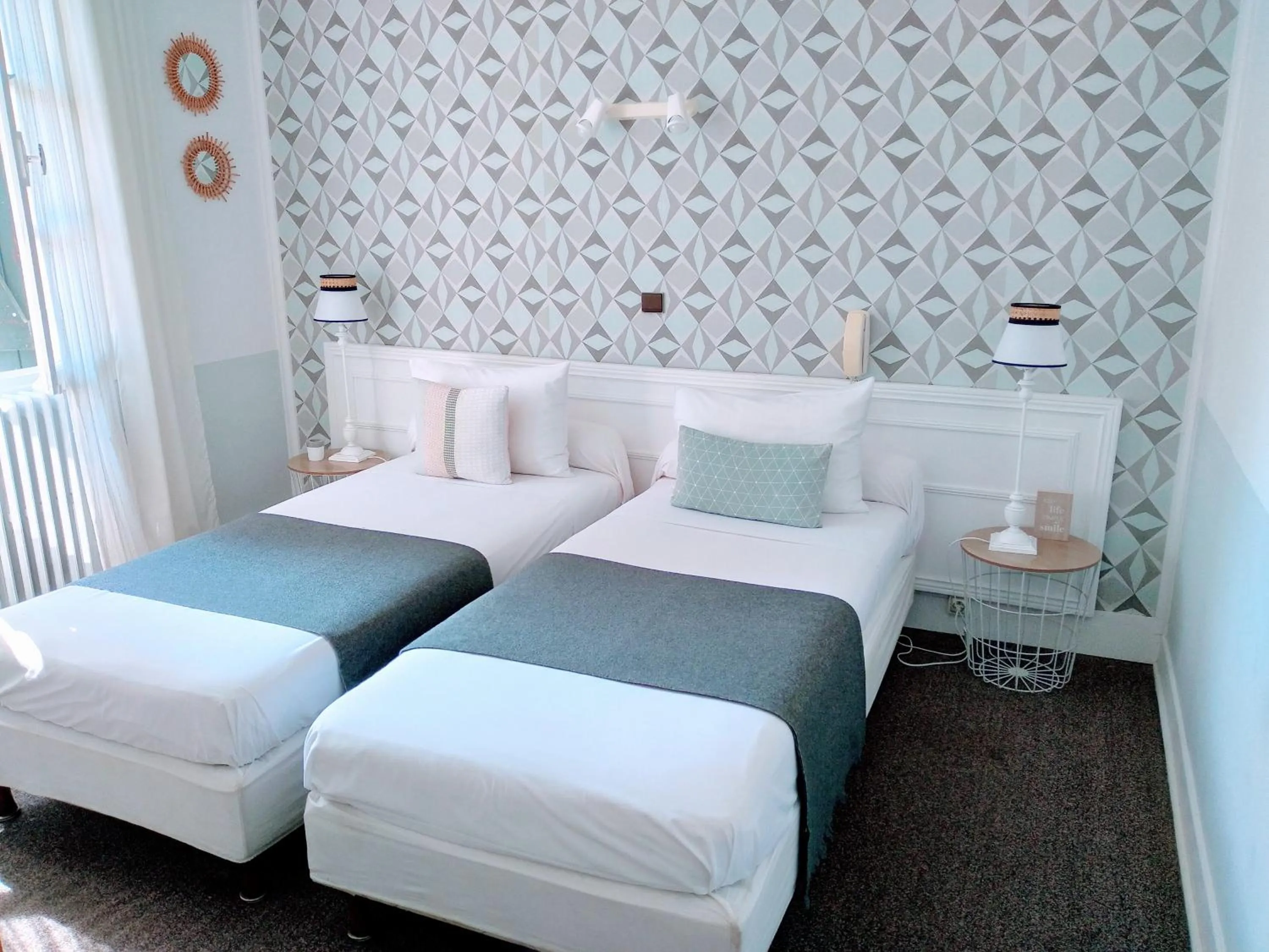 Bedroom in Hôtel Camou