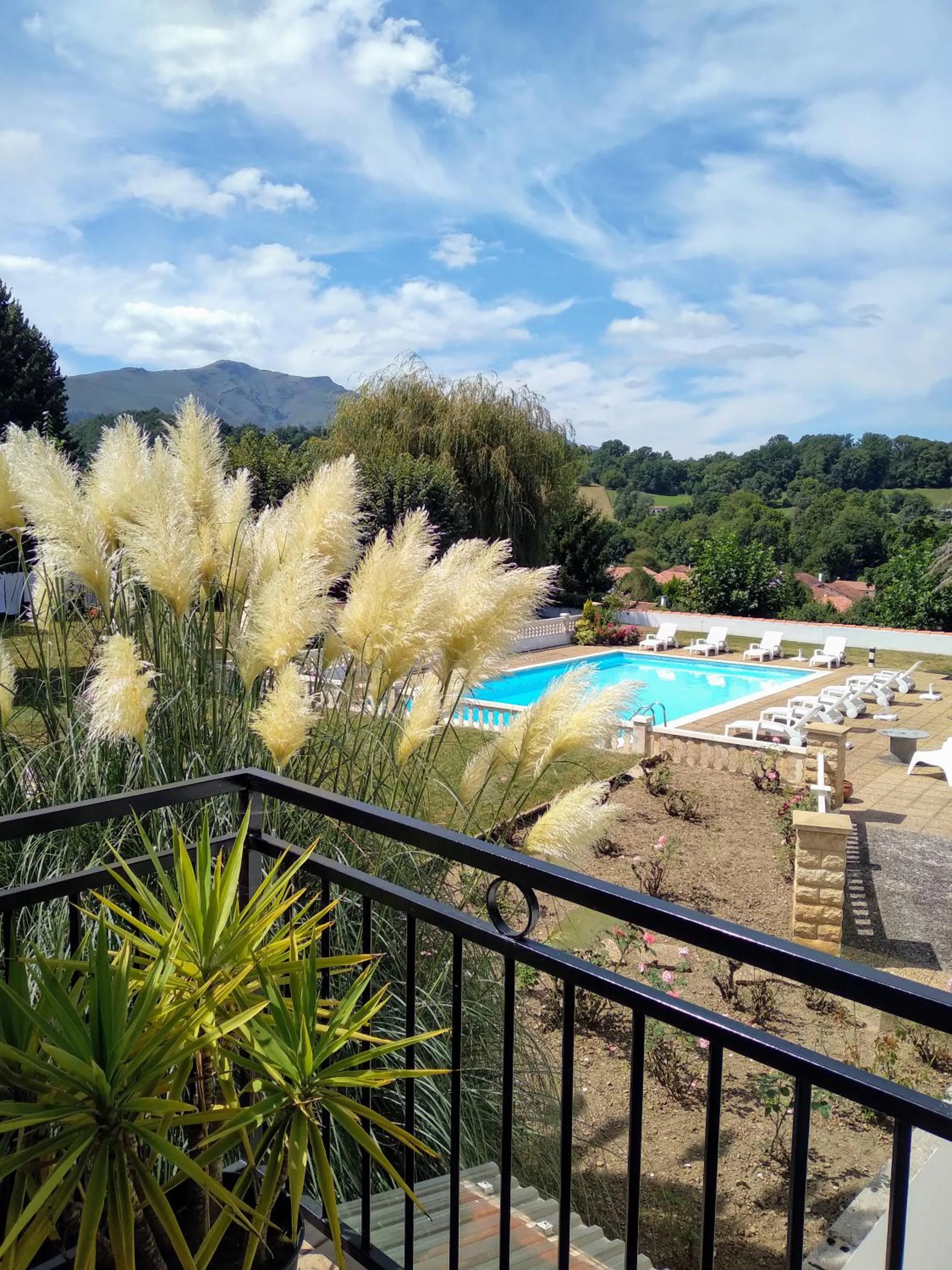 Swimming pool in Hôtel Camou