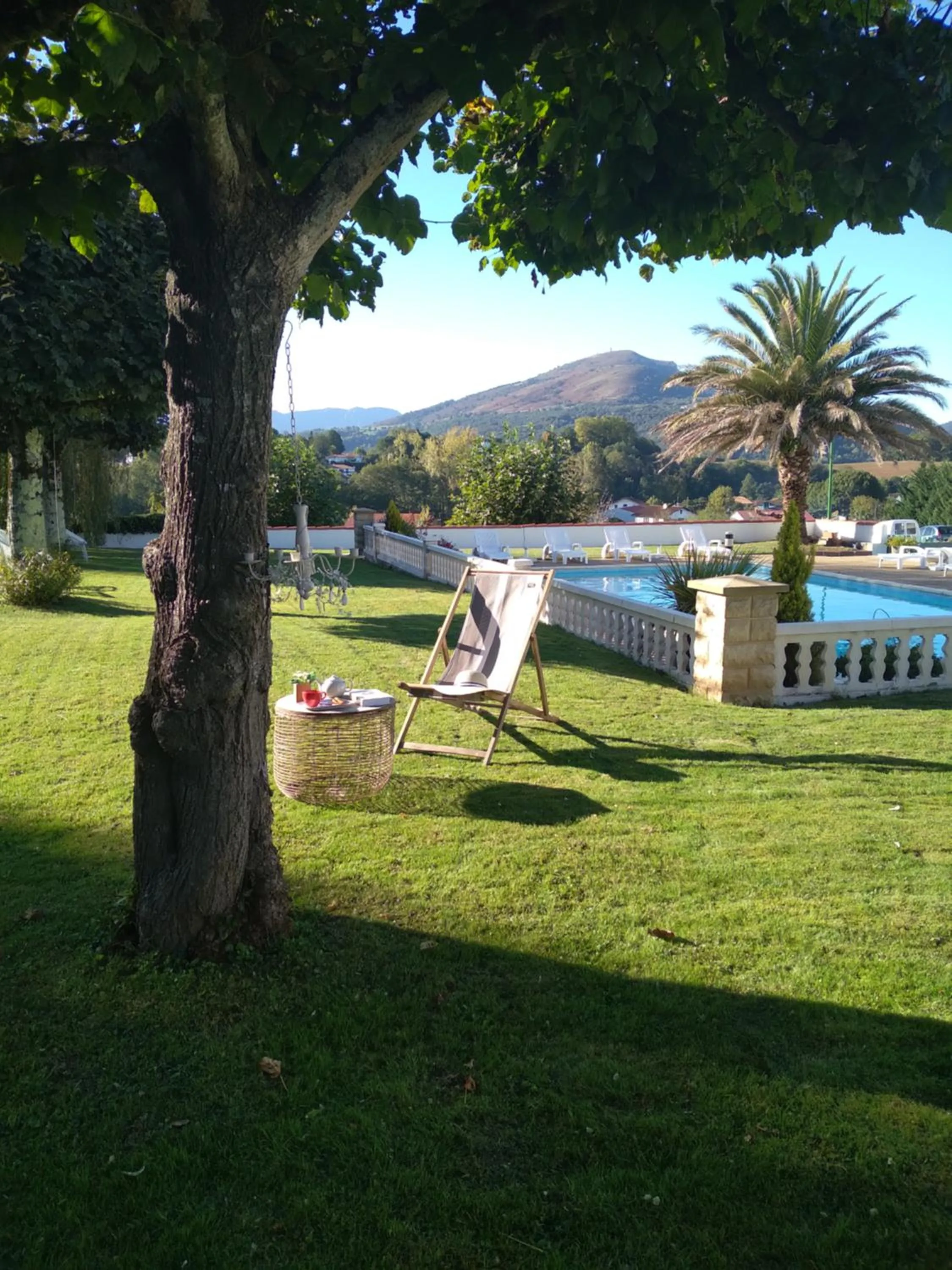 Garden in Hôtel Camou