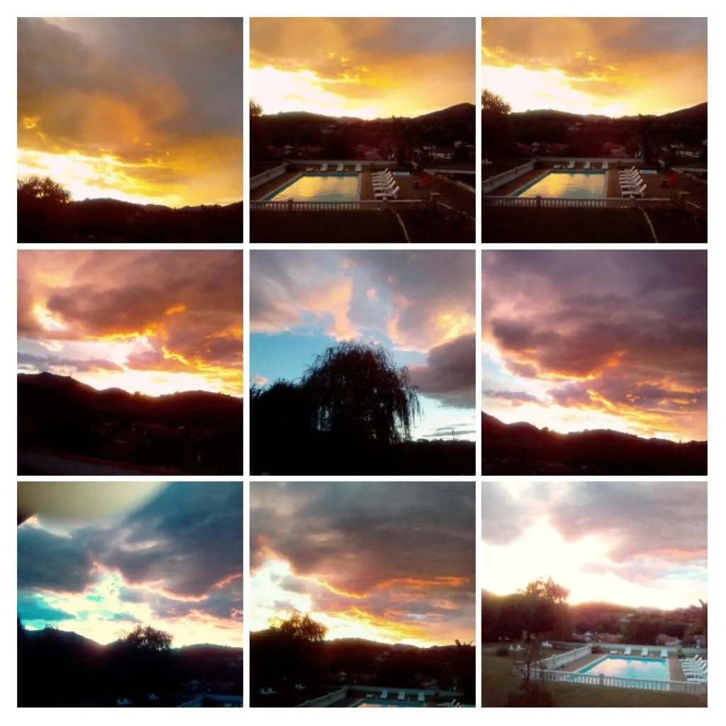 Swimming pool in Hôtel Camou