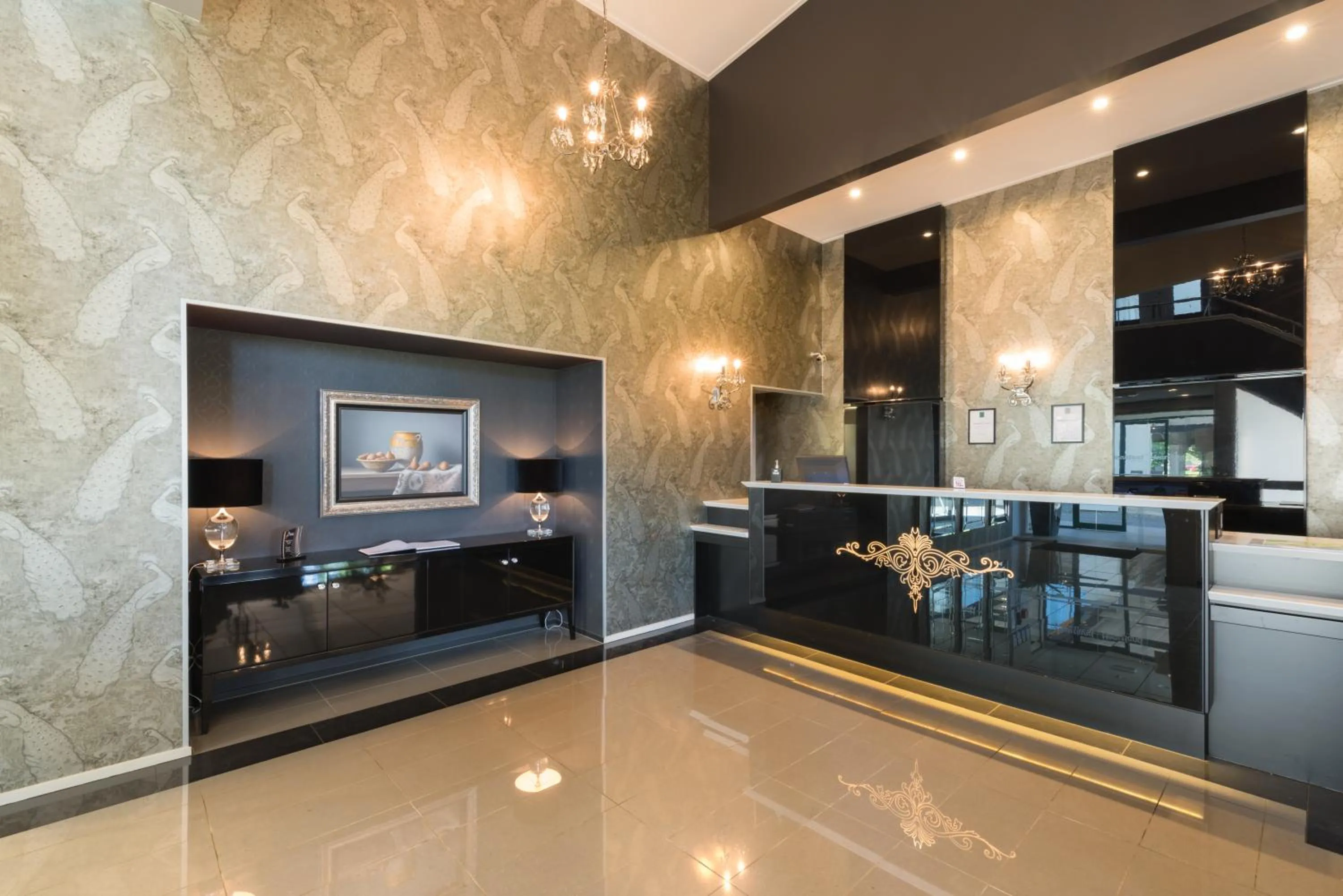 Lobby or reception in Croydon Lodge