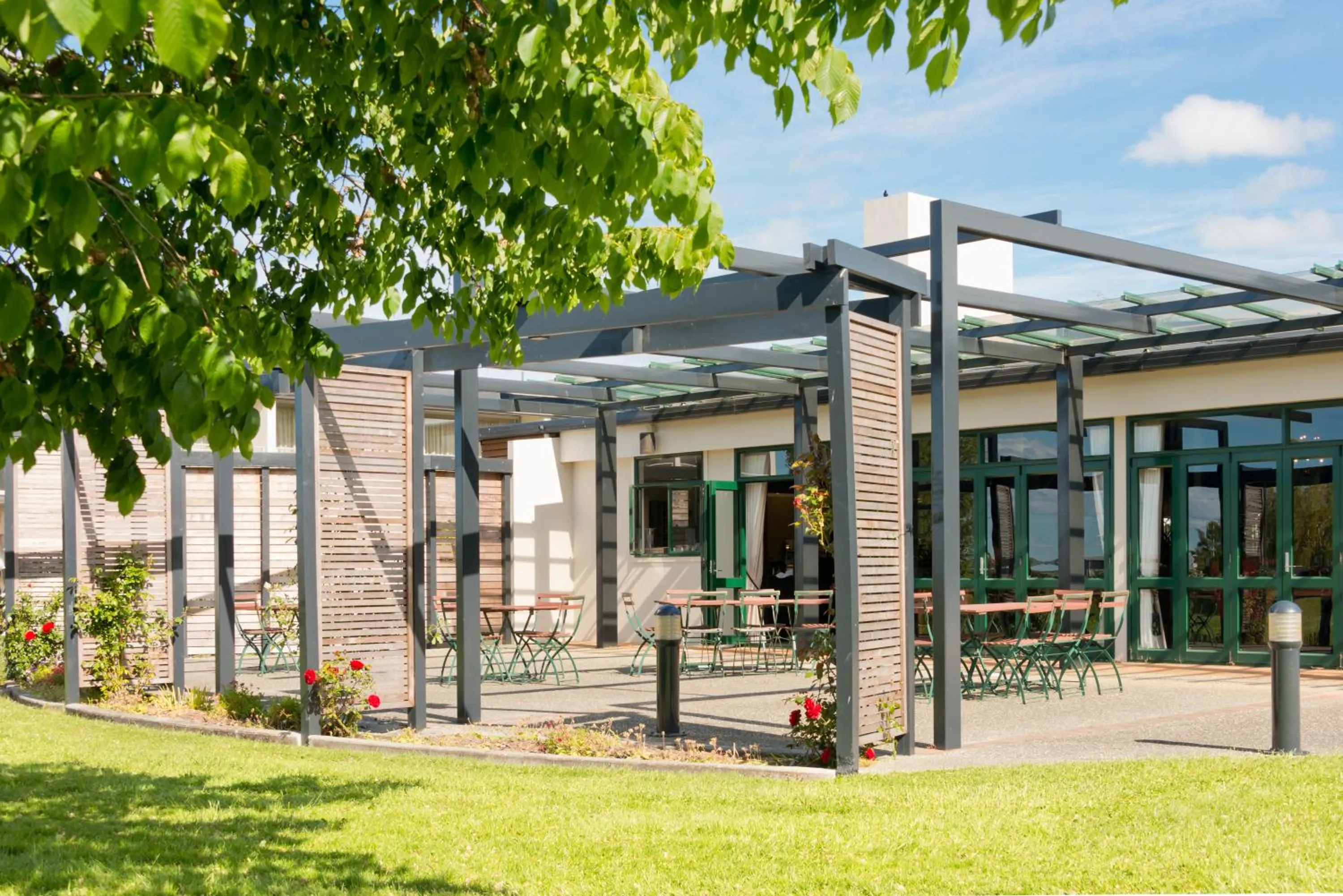 Patio in Croydon Lodge