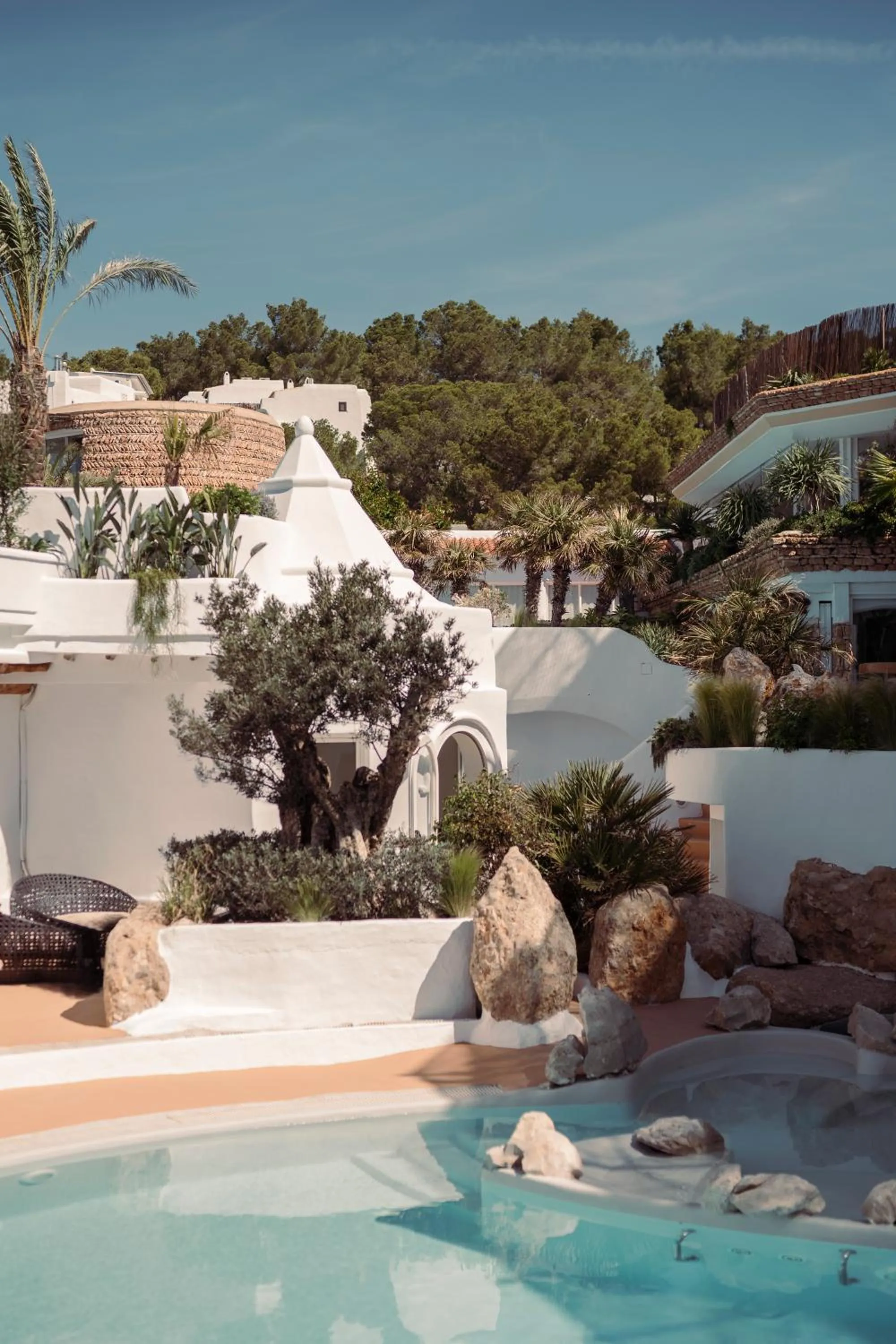 Swimming pool in Hacienda Na Xamena, Ibiza