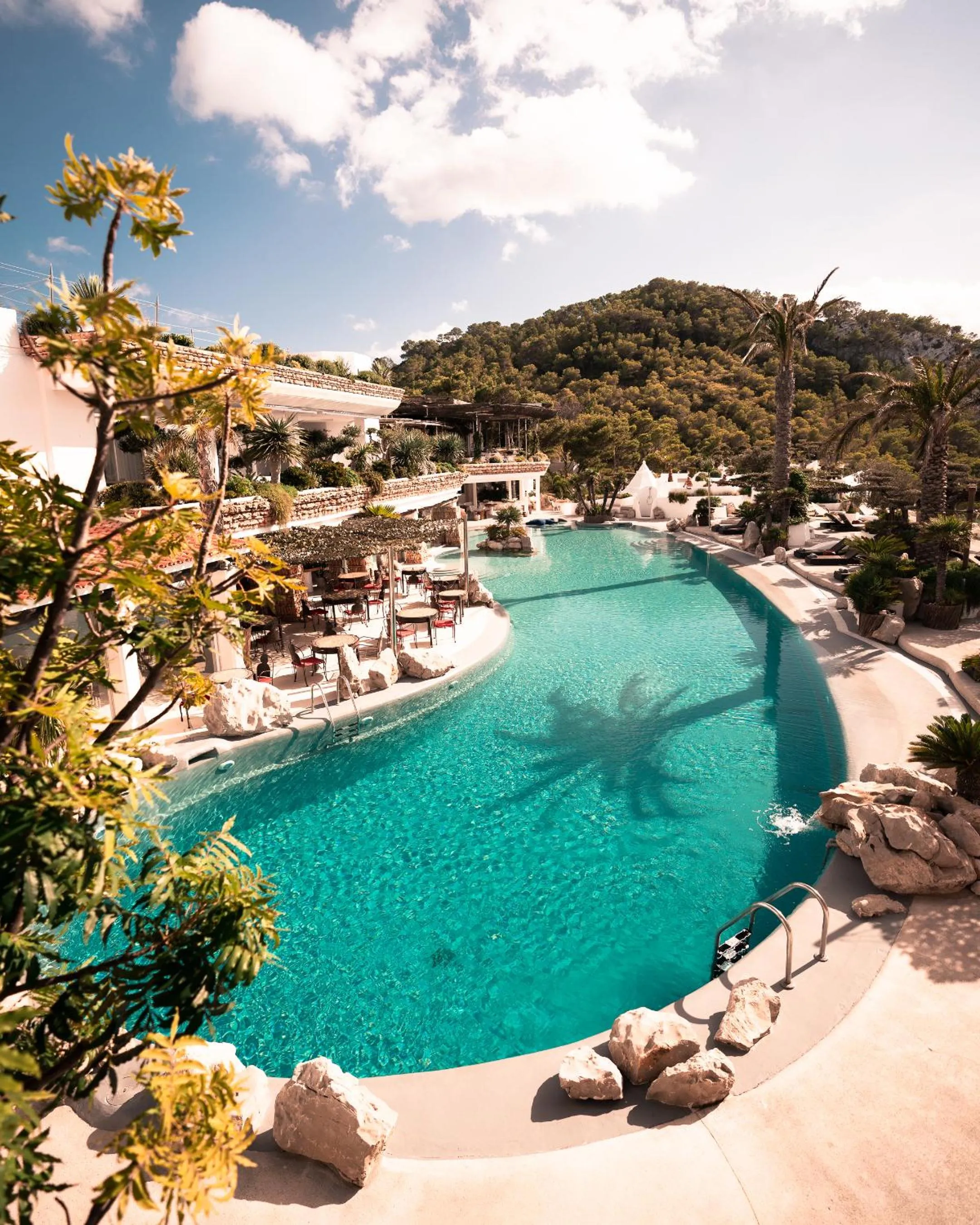 Swimming pool in Hacienda Na Xamena, Ibiza