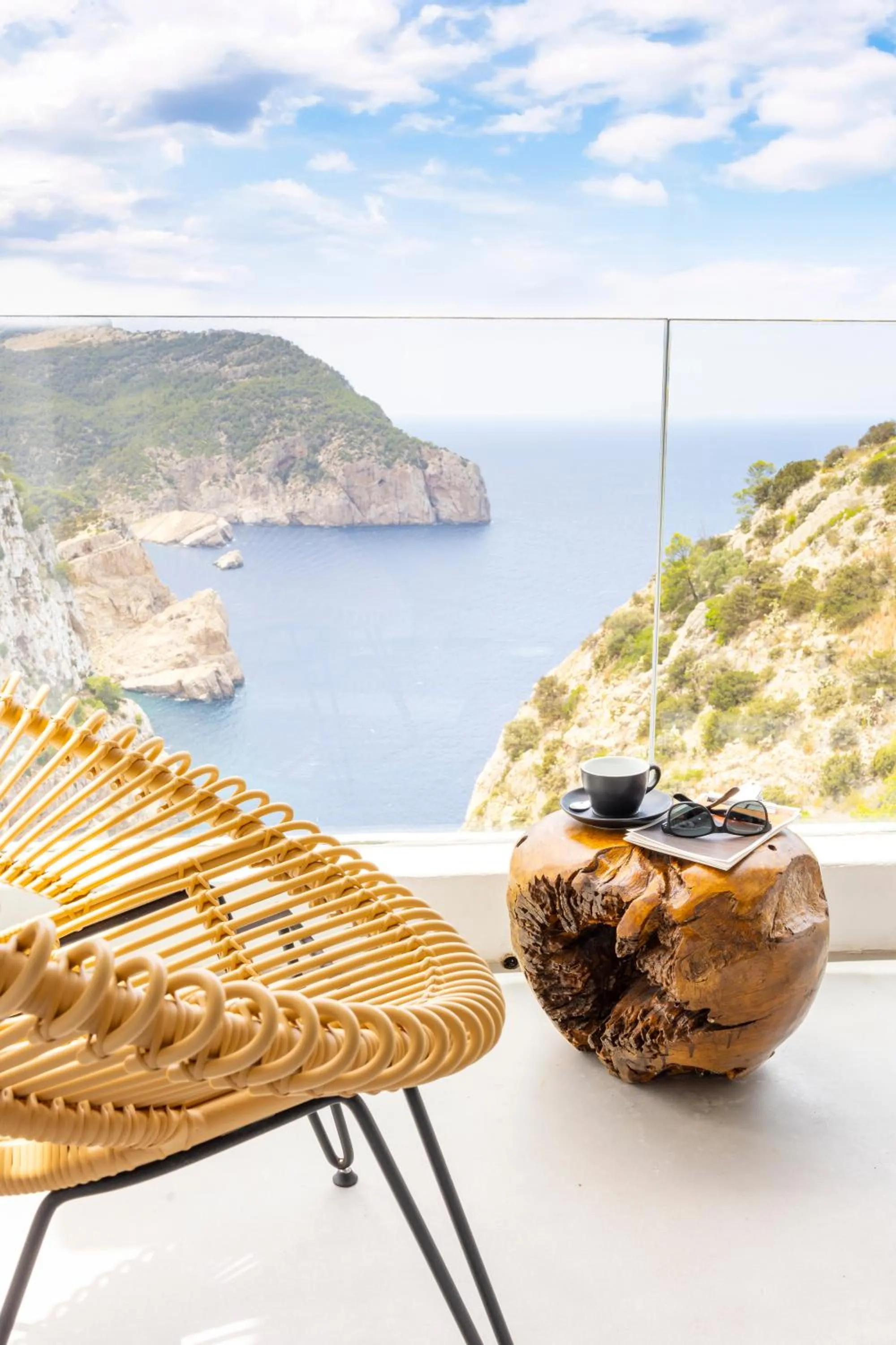 Natural landscape in Hacienda Na Xamena, Ibiza