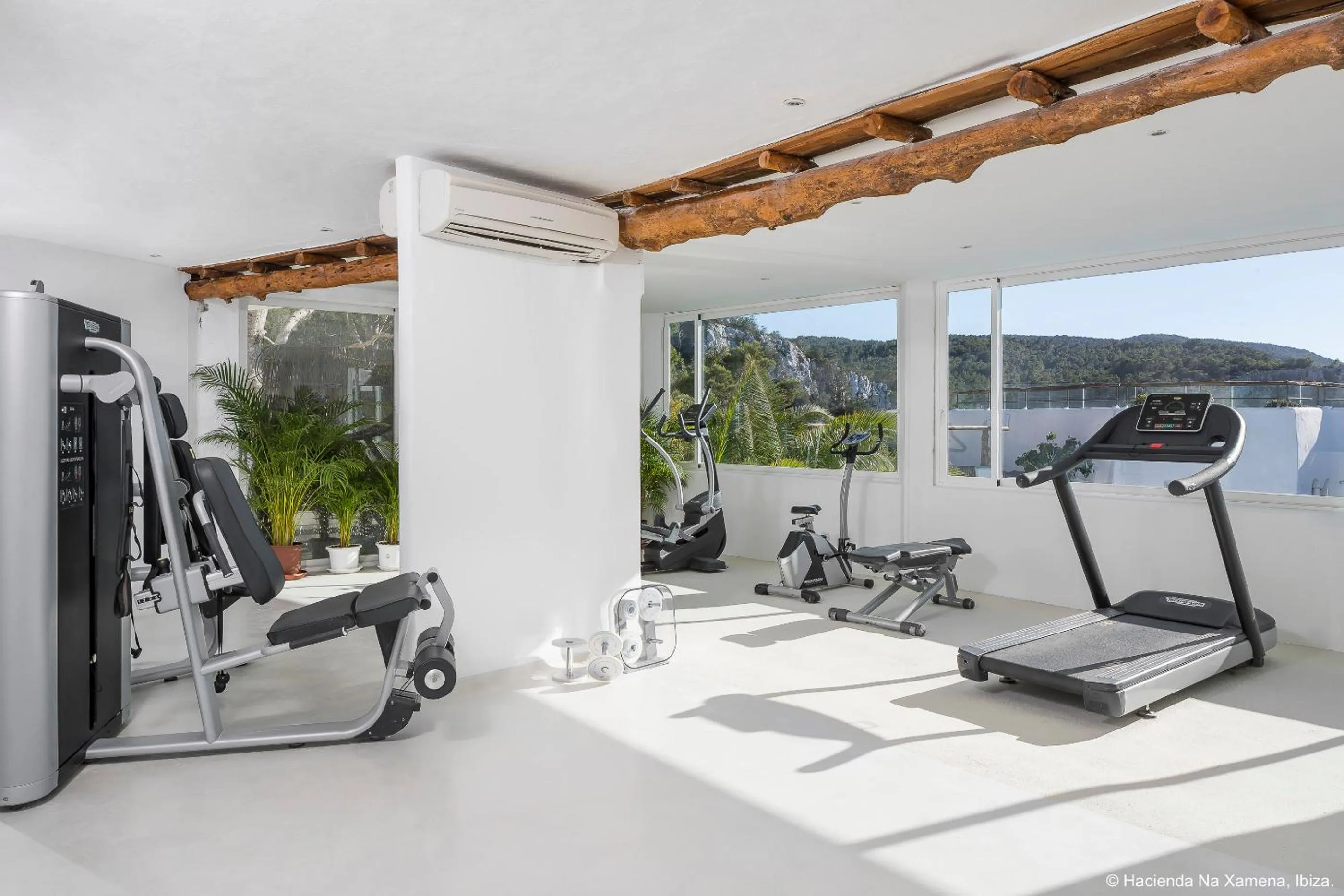 Fitness centre/facilities in Hacienda Na Xamena, Ibiza