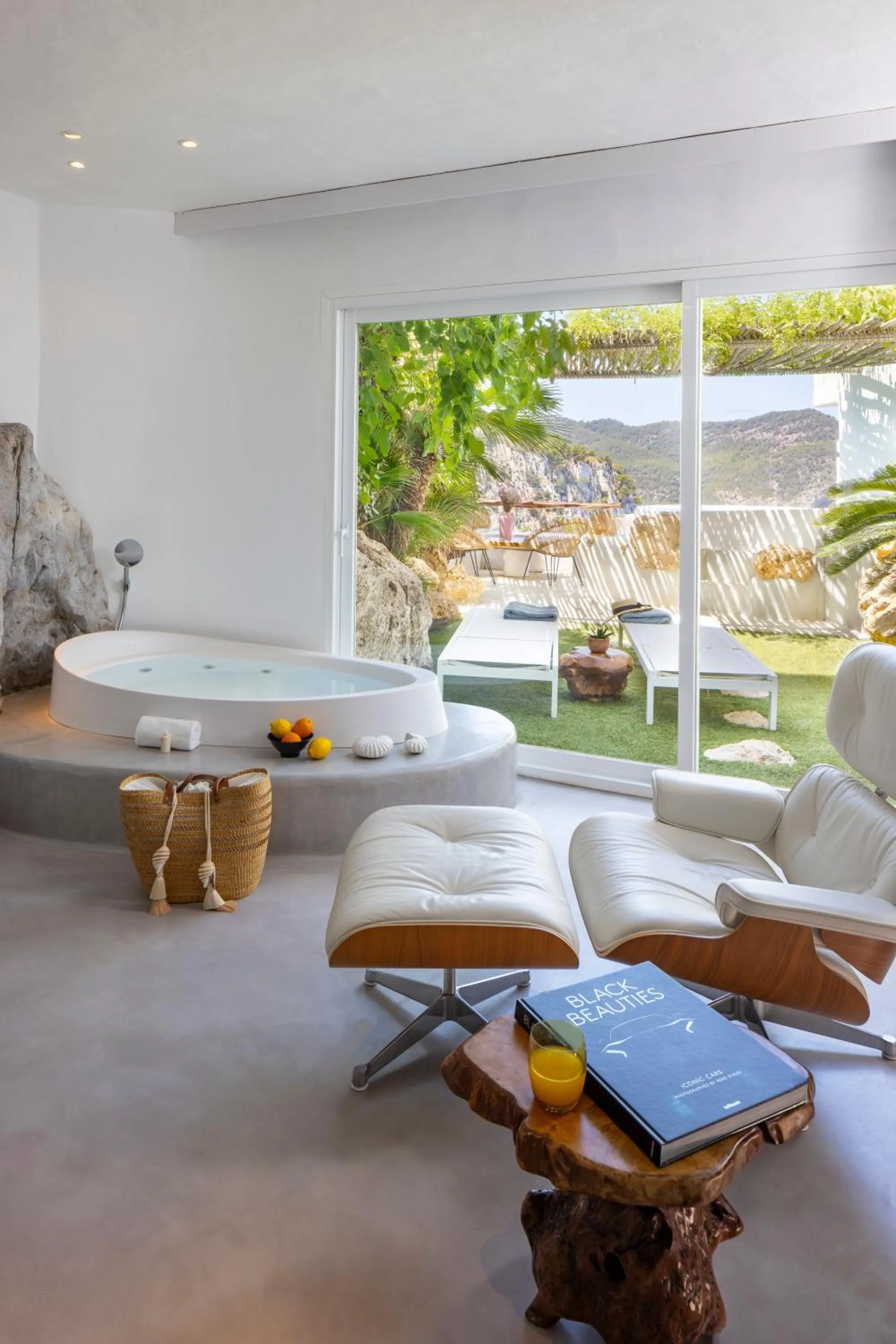 Natural landscape in Hacienda Na Xamena, Ibiza