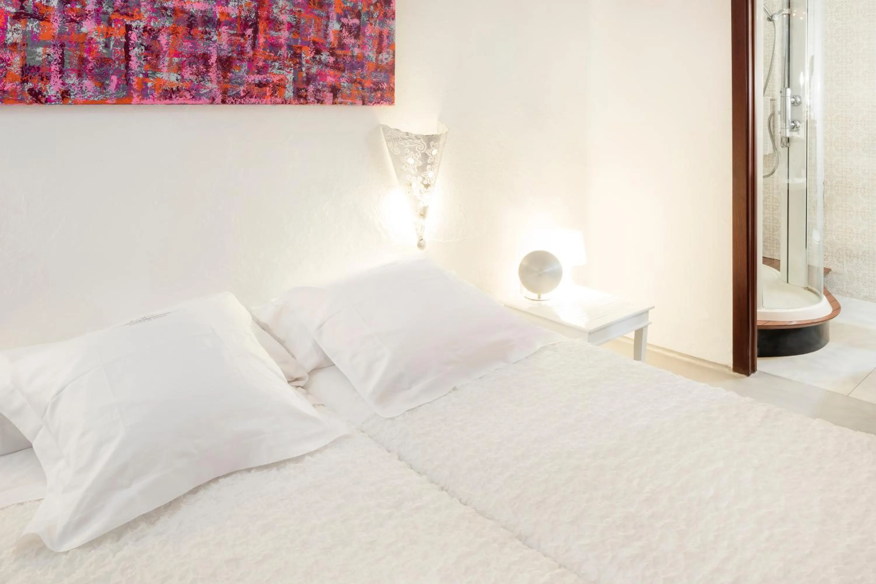 Bed in Hacienda Na Xamena, Ibiza