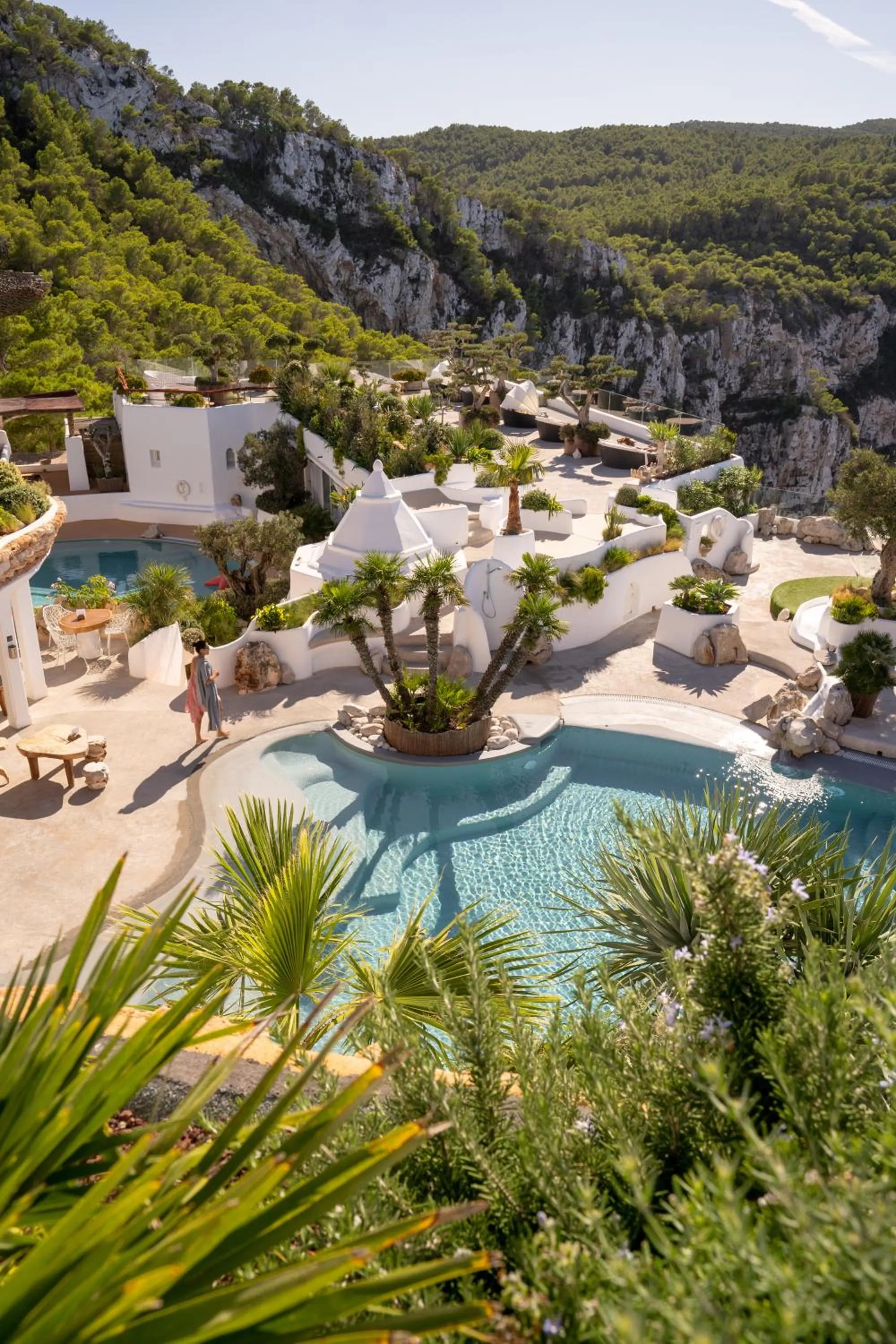 Swimming pool in Hacienda Na Xamena, Ibiza