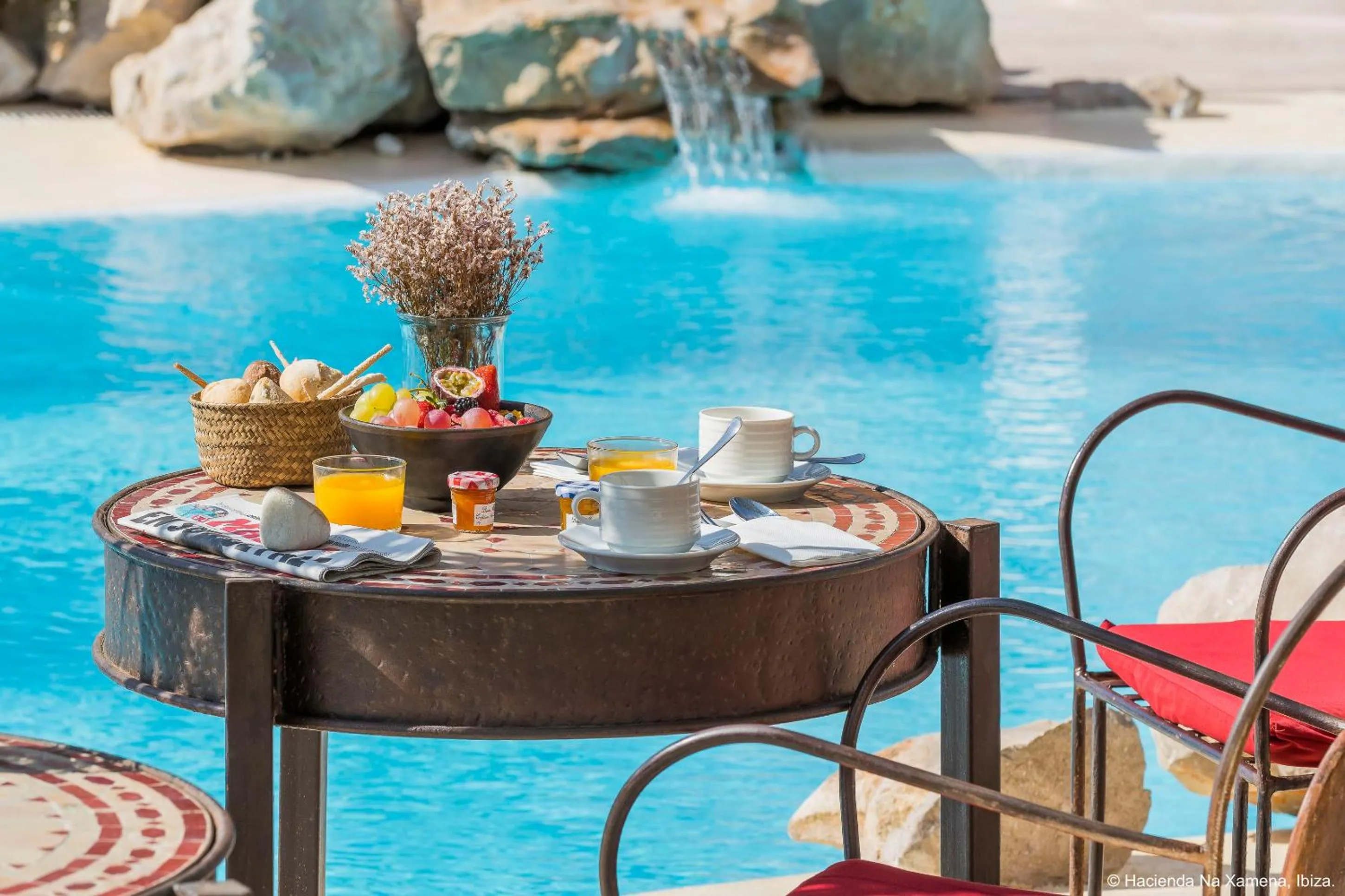 Restaurant/places to eat in Hacienda Na Xamena, Ibiza