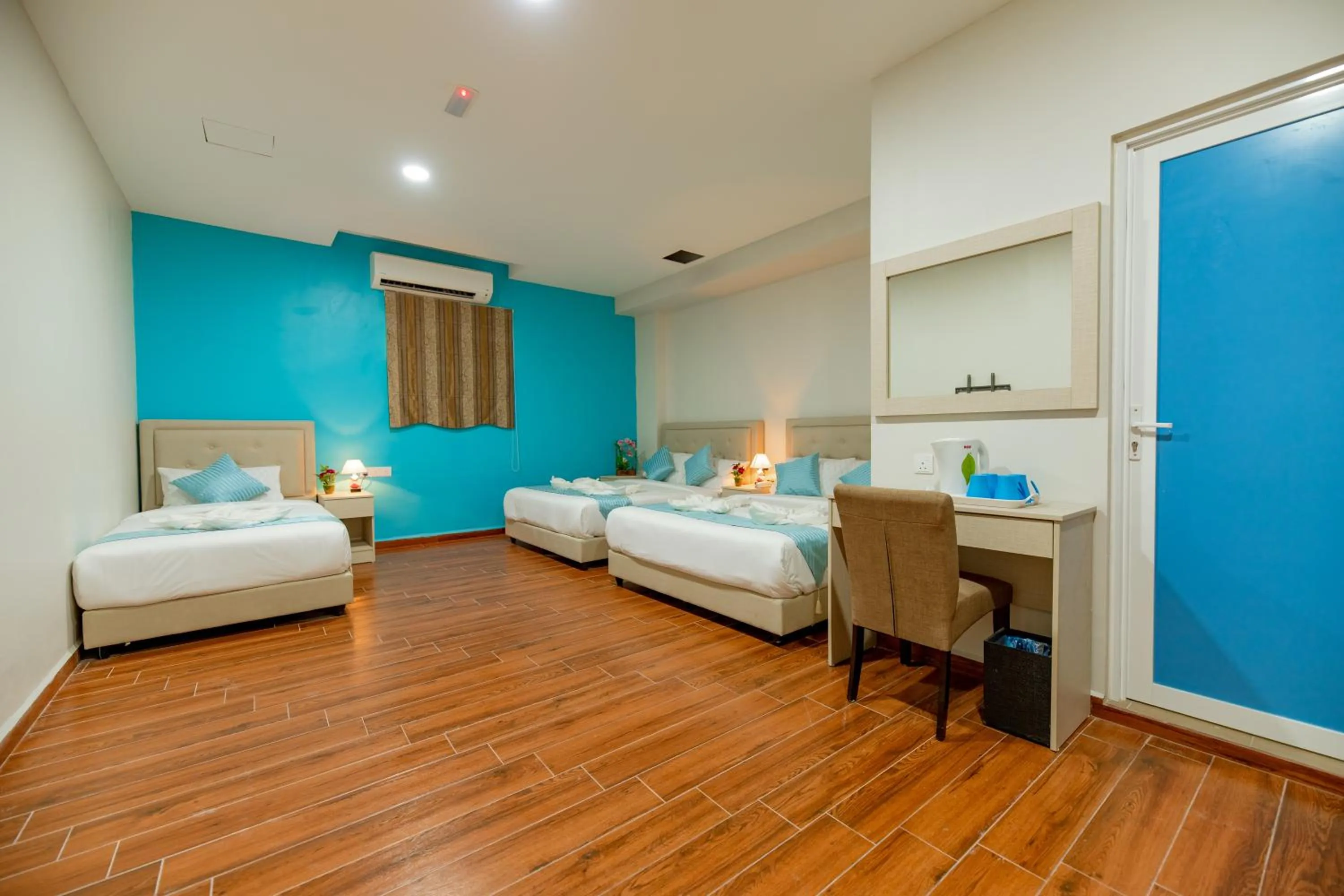 Bed in Langkawi De Bleu Hotel