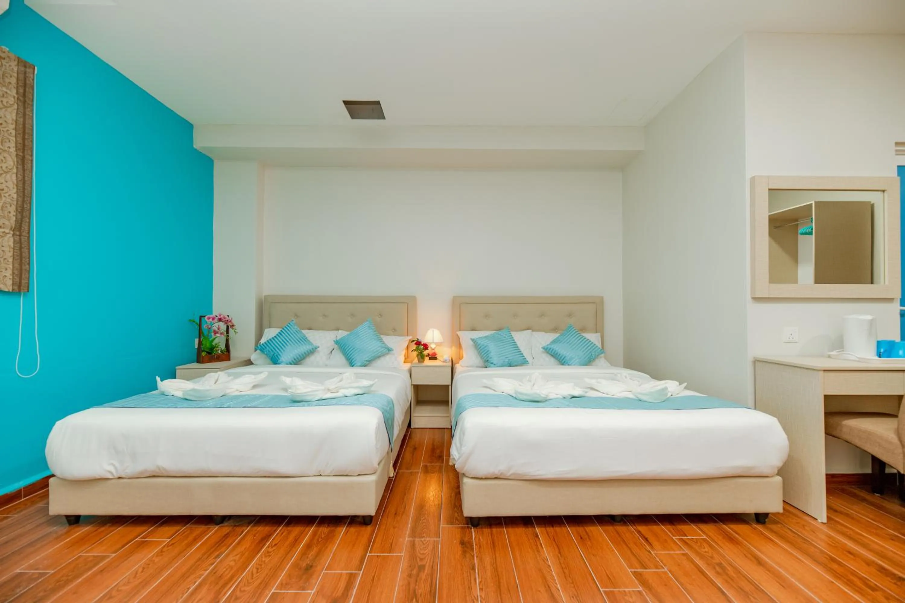 Bed in Langkawi De Bleu Hotel