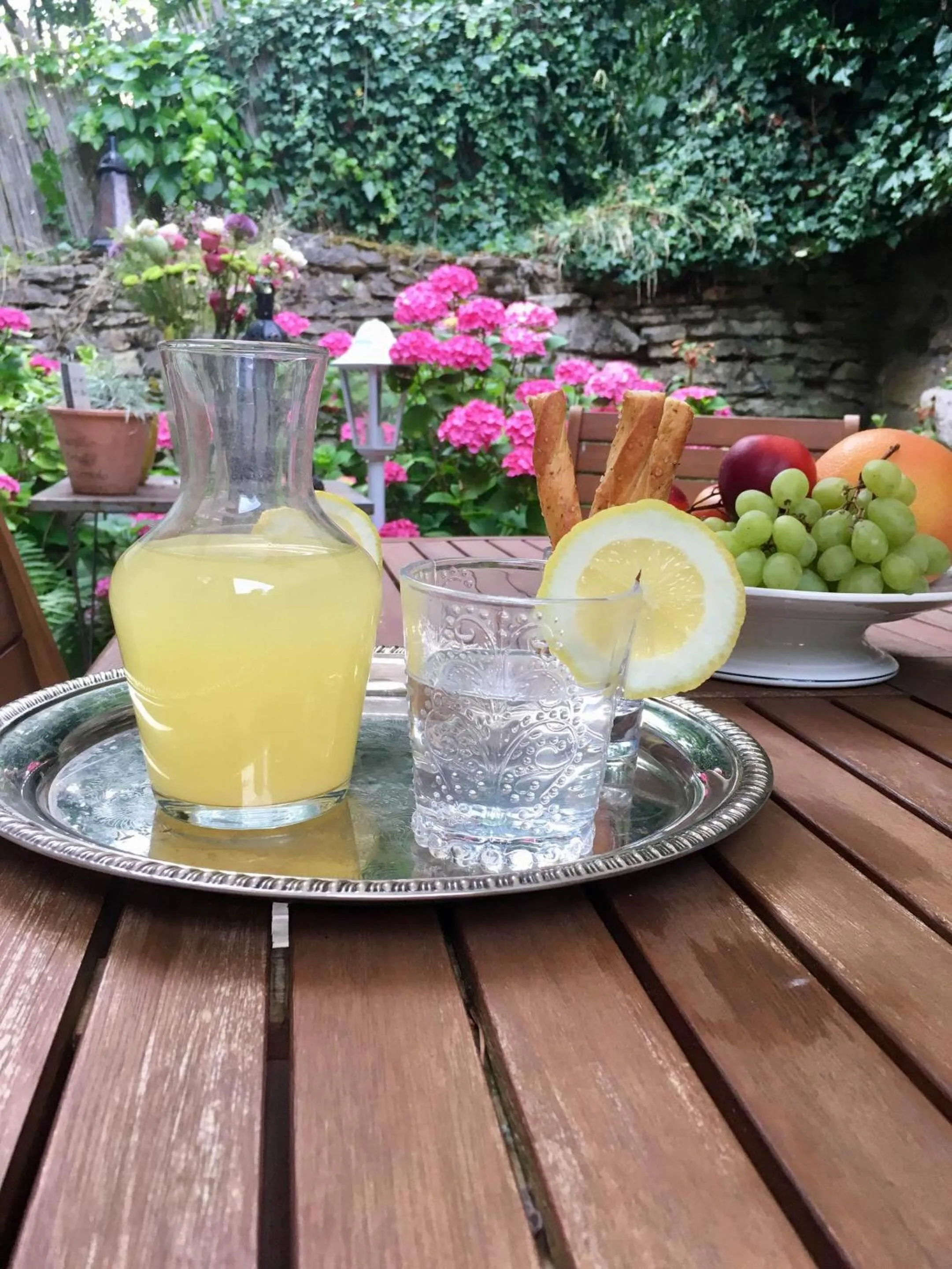 Garden in B&B de charme La Maison des 5 Temps